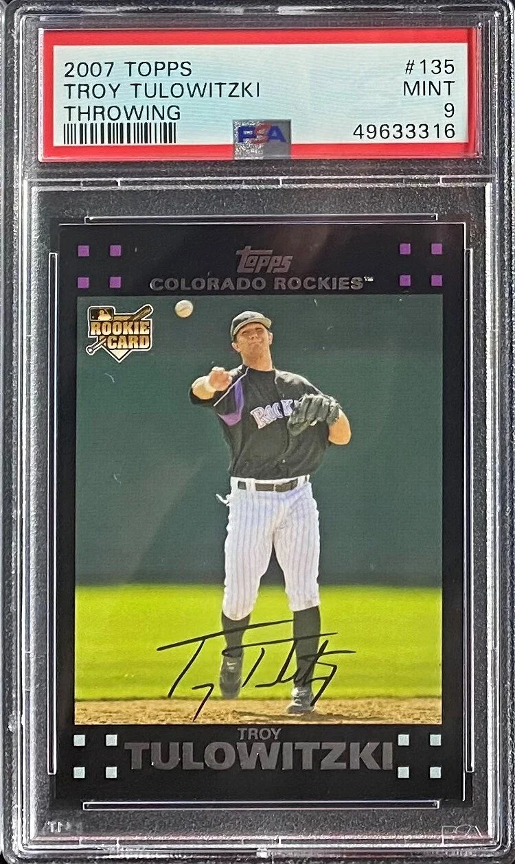2007 Topps Troy Tulowitzki