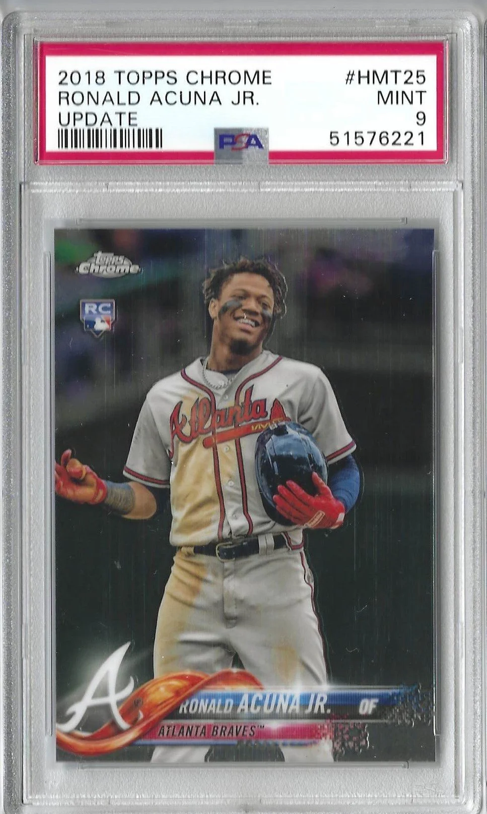 2018 Topps Chrome Update Ronald Acuna Jr