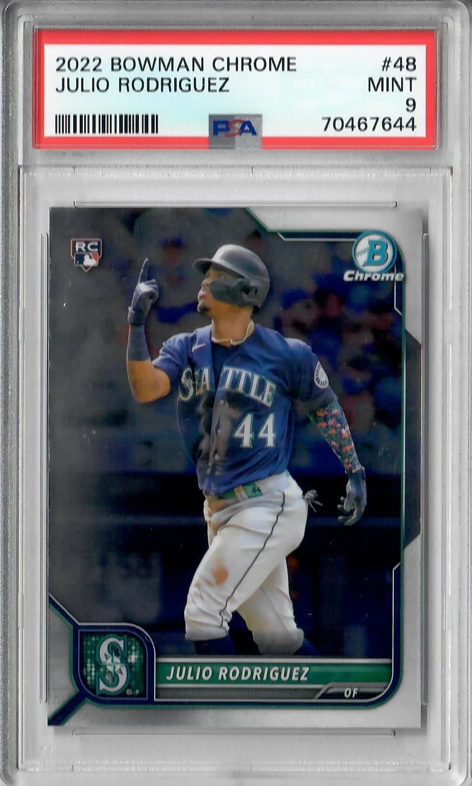 2022 Bowman Chrome Julio Rodriguez