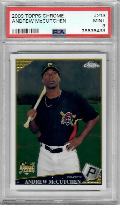 2009 Topps Chrome Andrew McCutchen