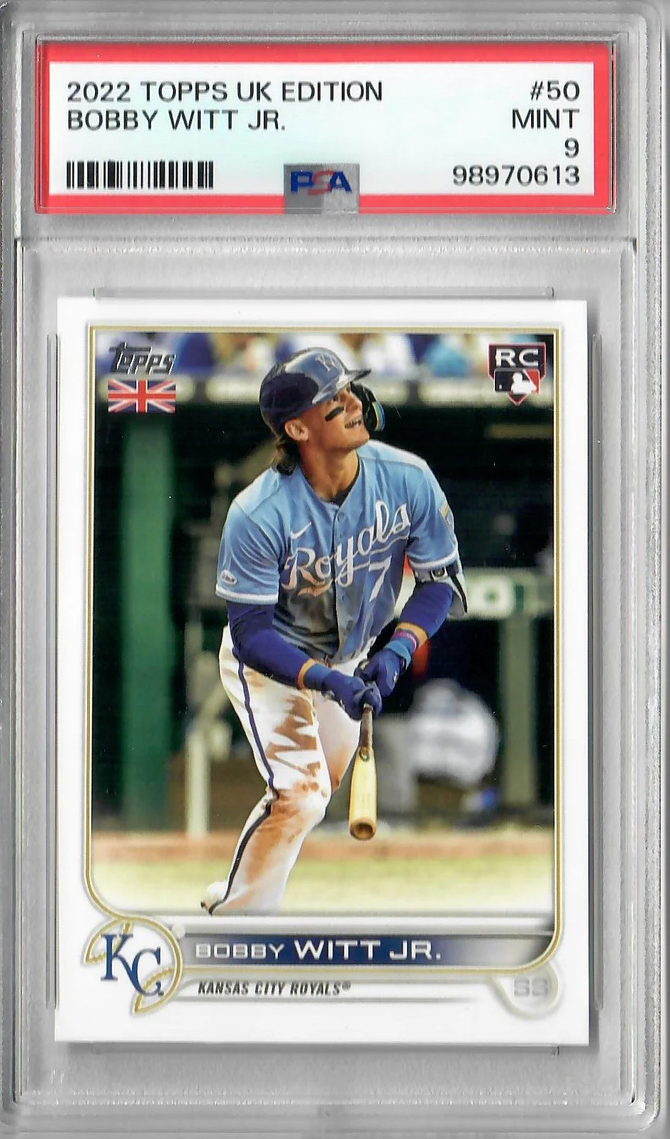 2022 Topps UK Bobby Witt Jr.