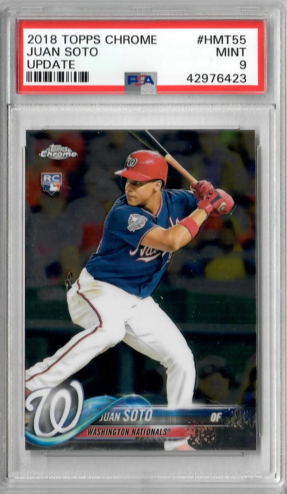 2018 Topps Chrome Update Juan Soto