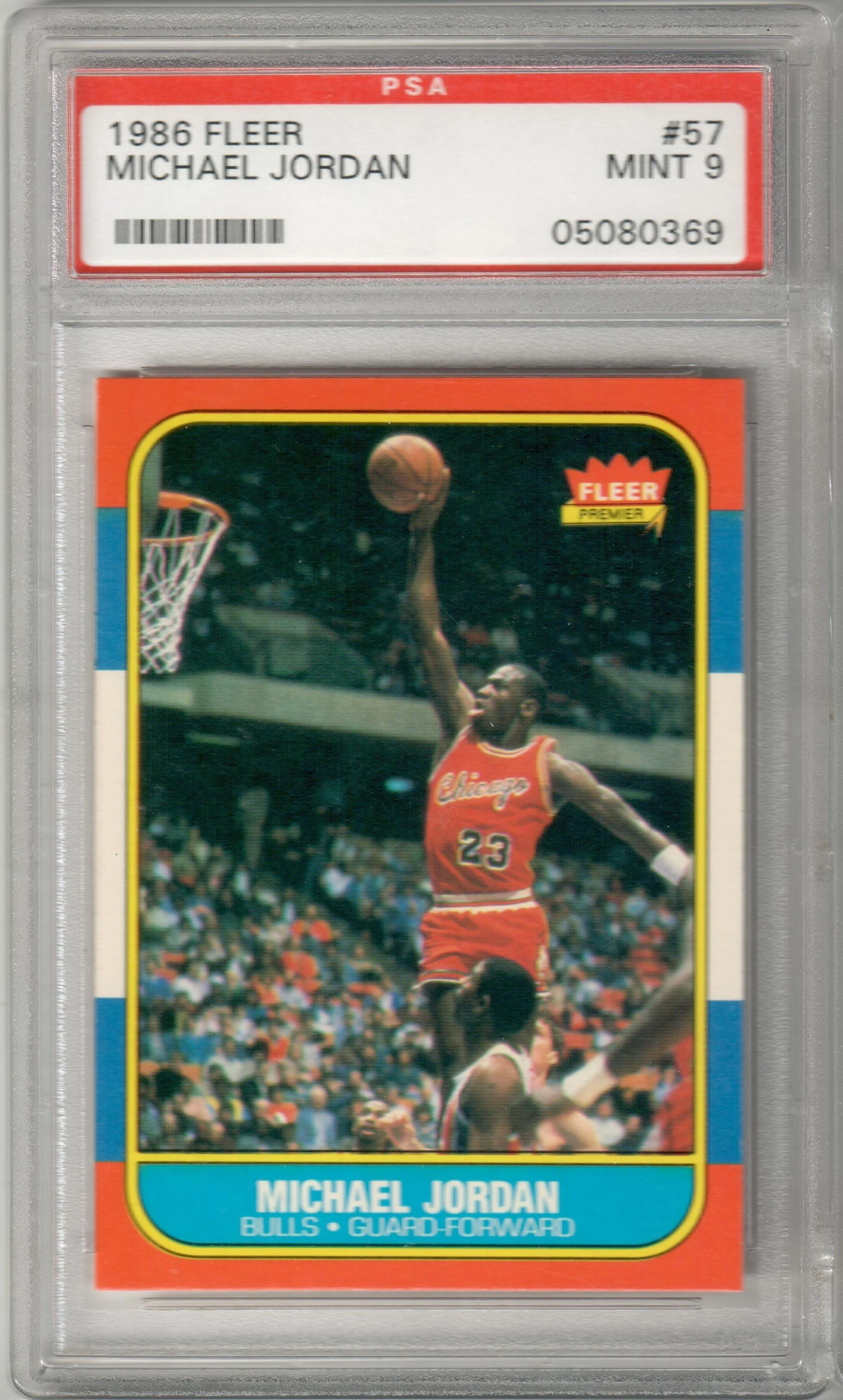  1986 Fleer Michael Jordan 