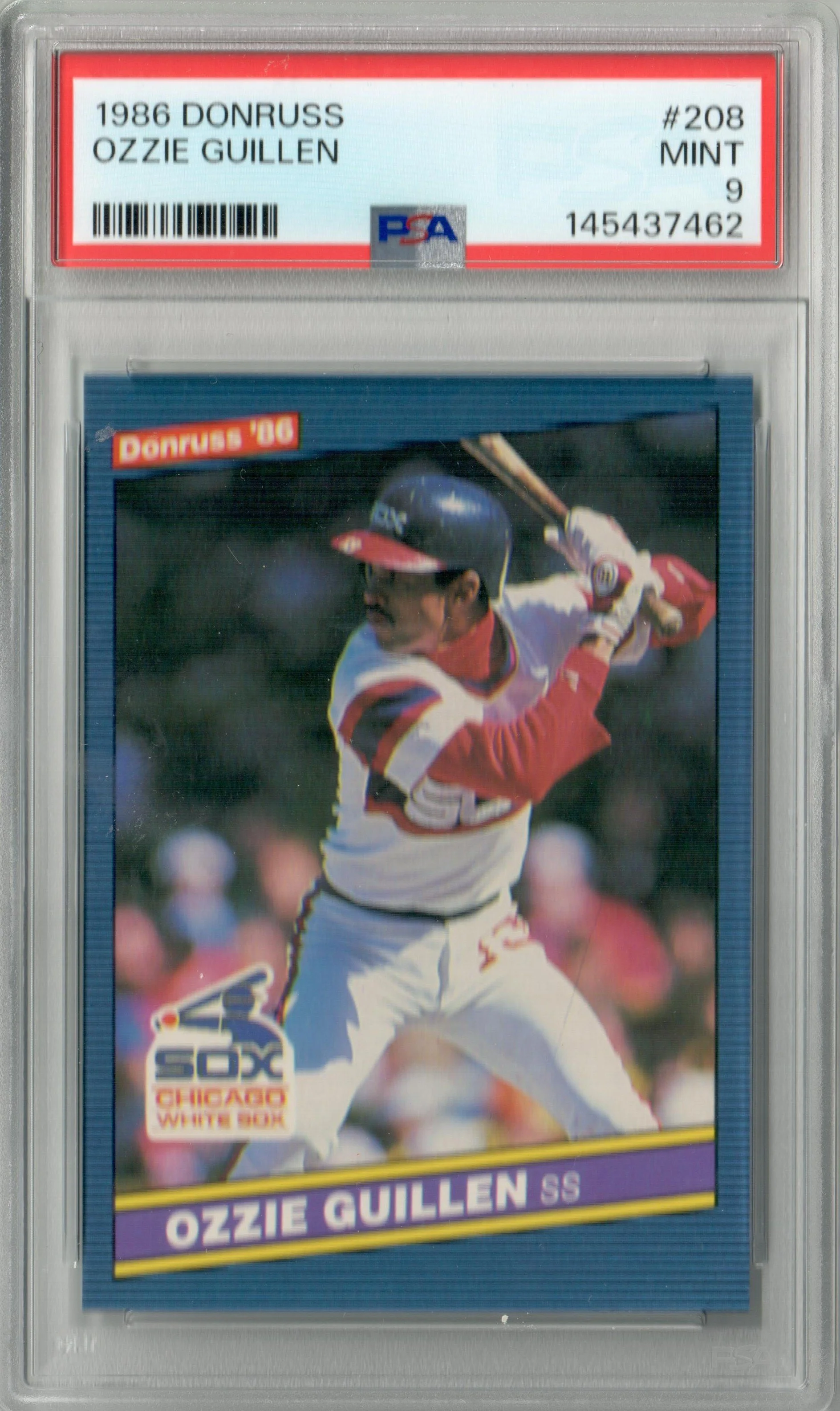 1986 Donruss Ozzie Guillen
