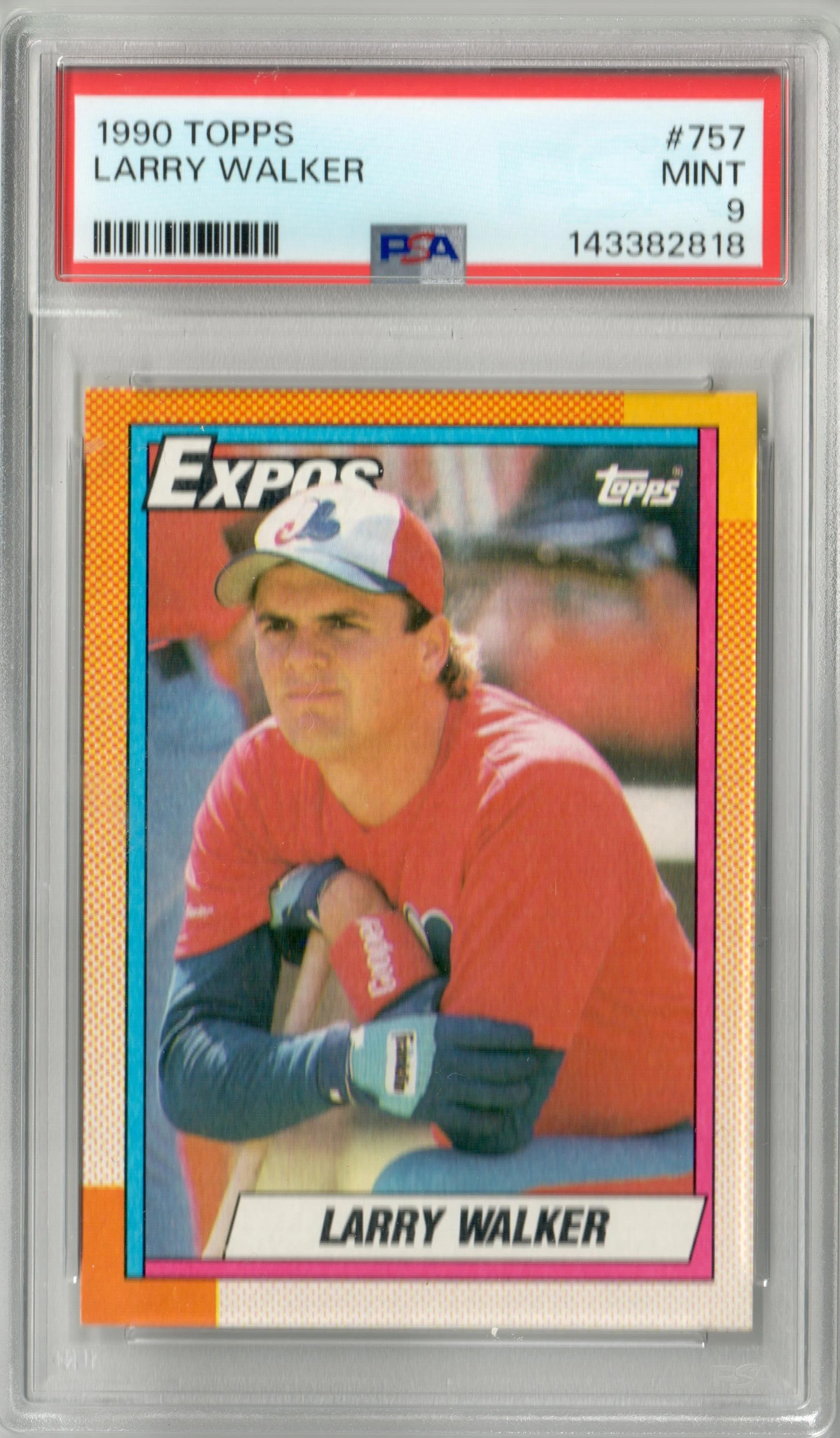 1990 Topps Larry Walker