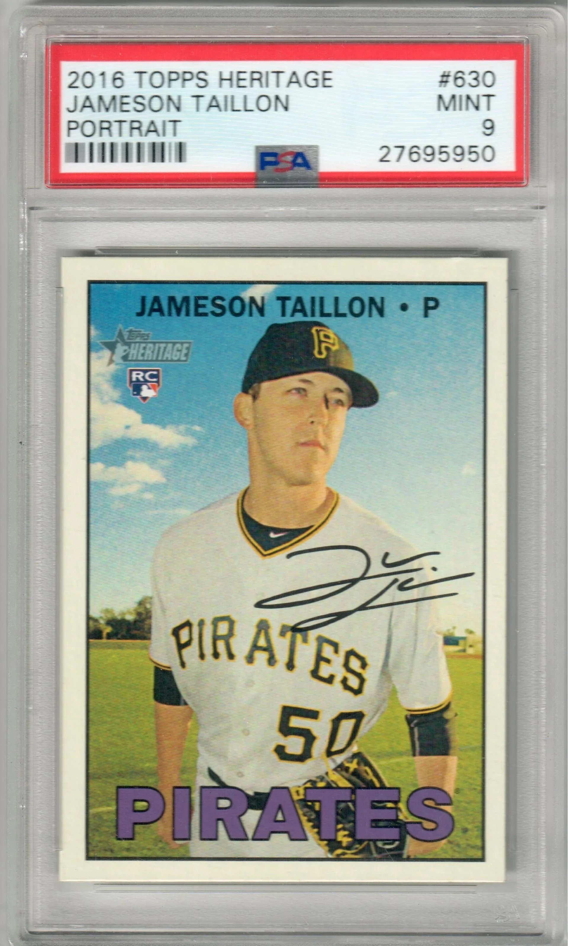 2016 Topps Heritage Jameson Taillon