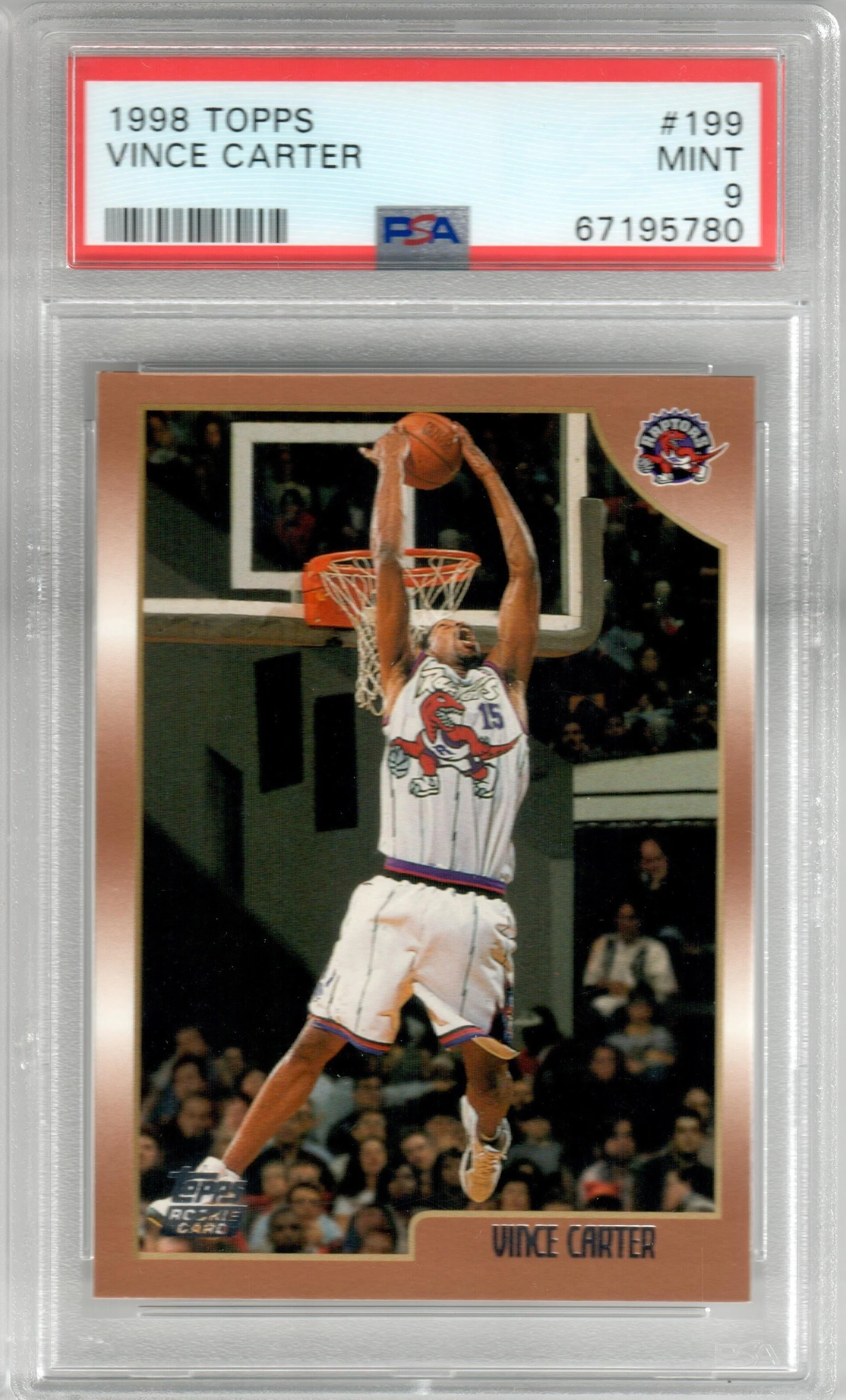 1998 Topps Vince Carter