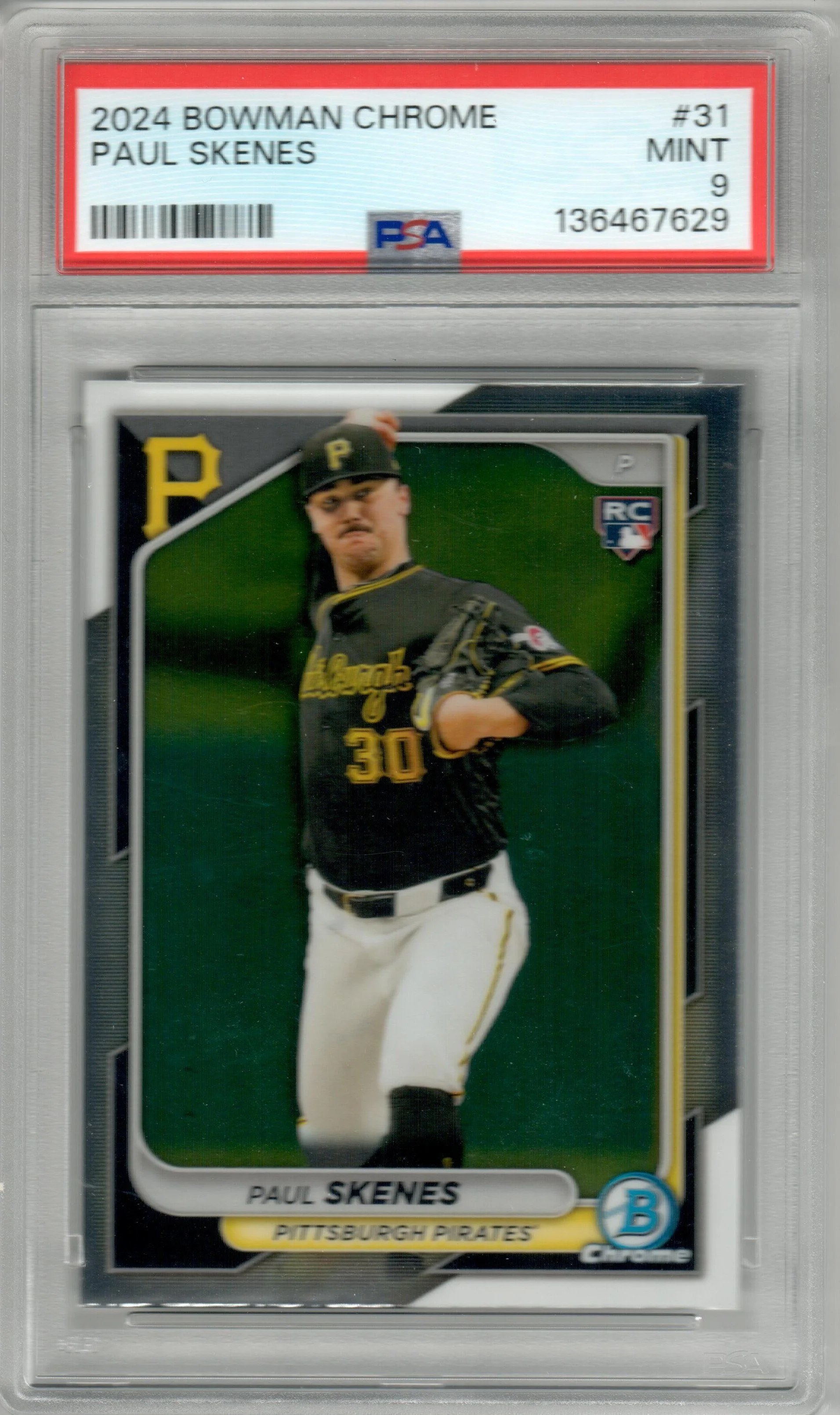 2024 Bowman Chrome Paul Skenes