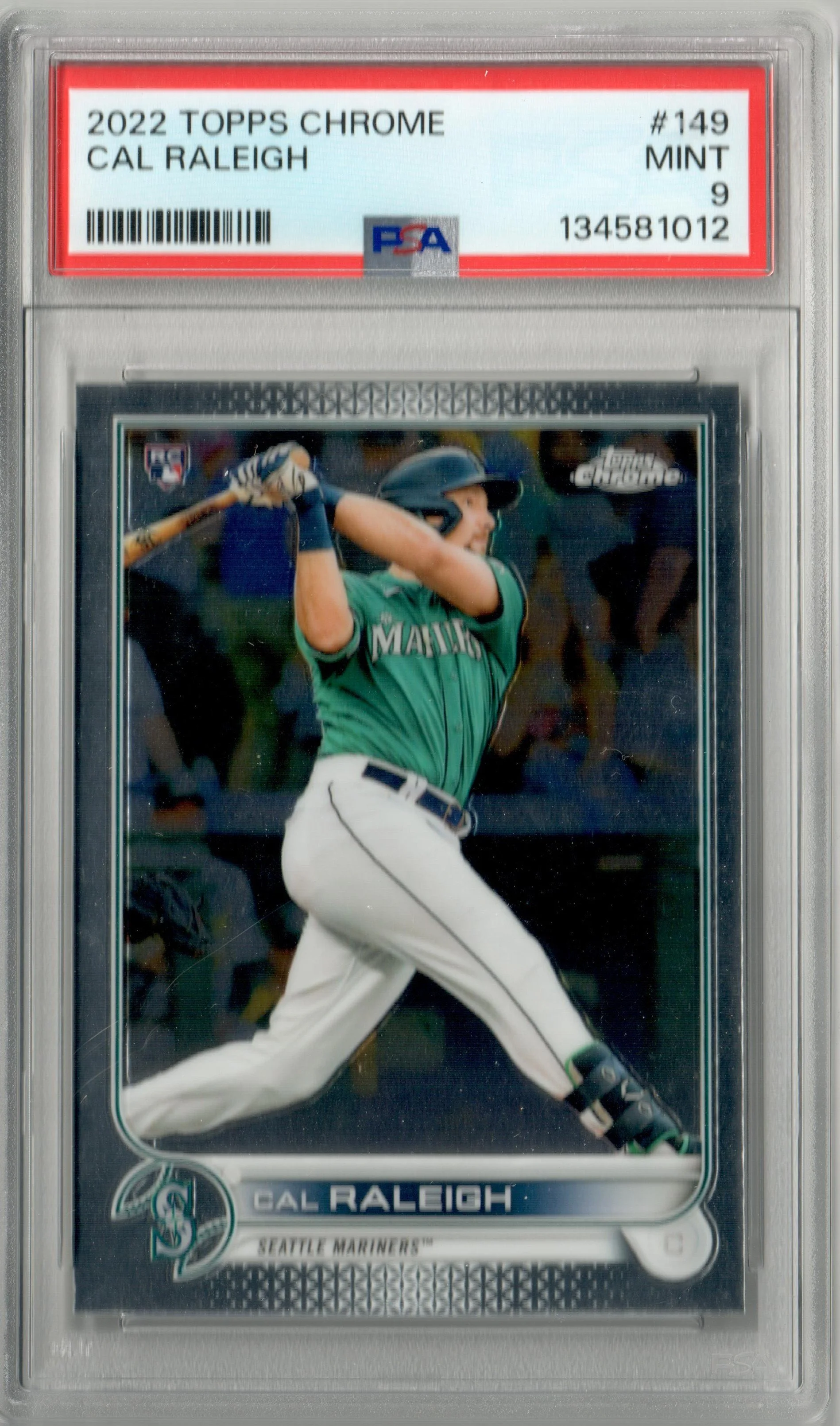 2022 Topps Chrome Cal Raleigh