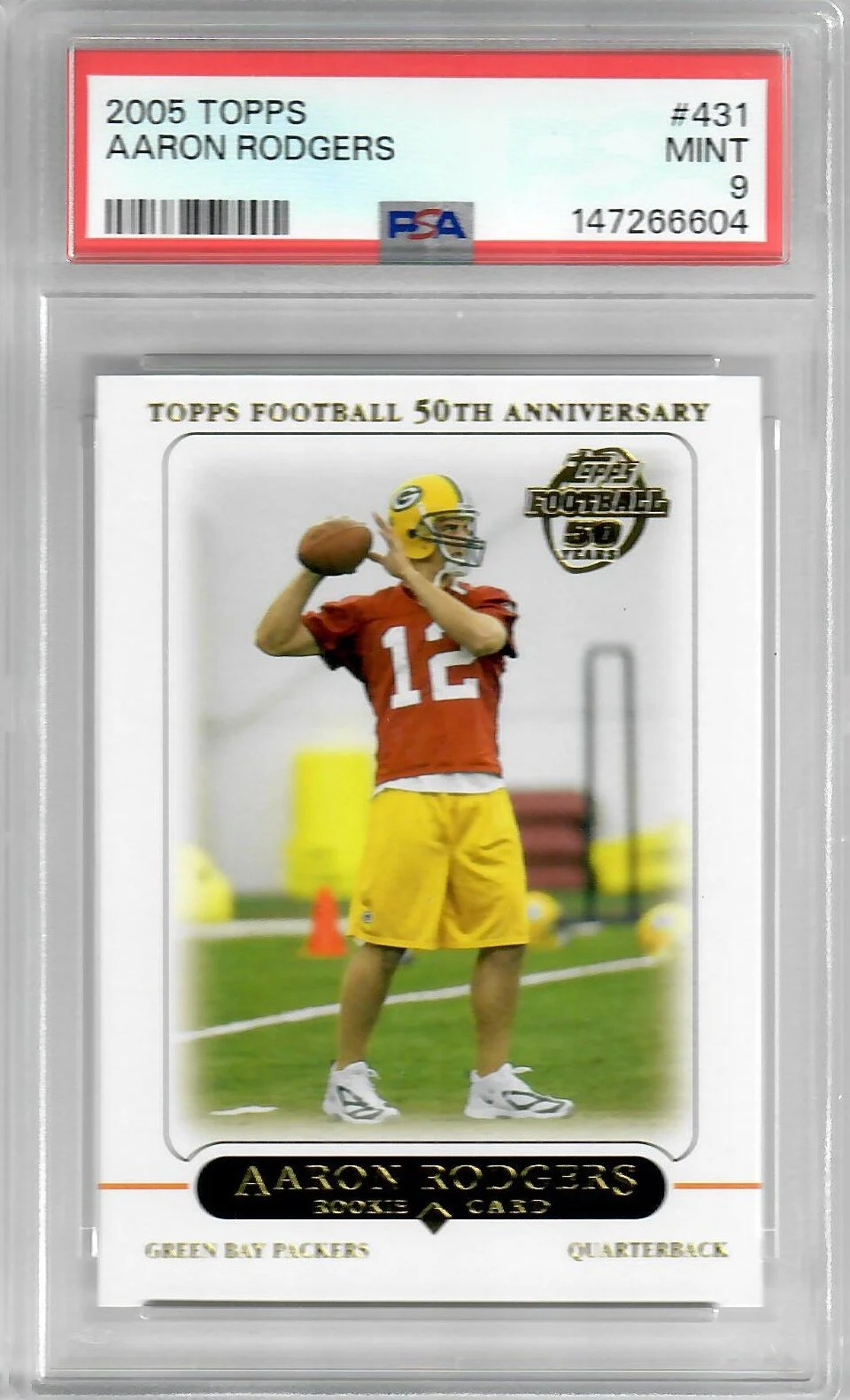  2005 Topps Aaron Rodgers 
