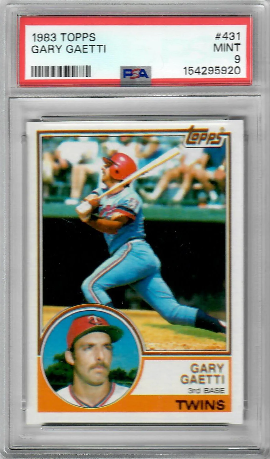 1983 Topps Gary Gaetti