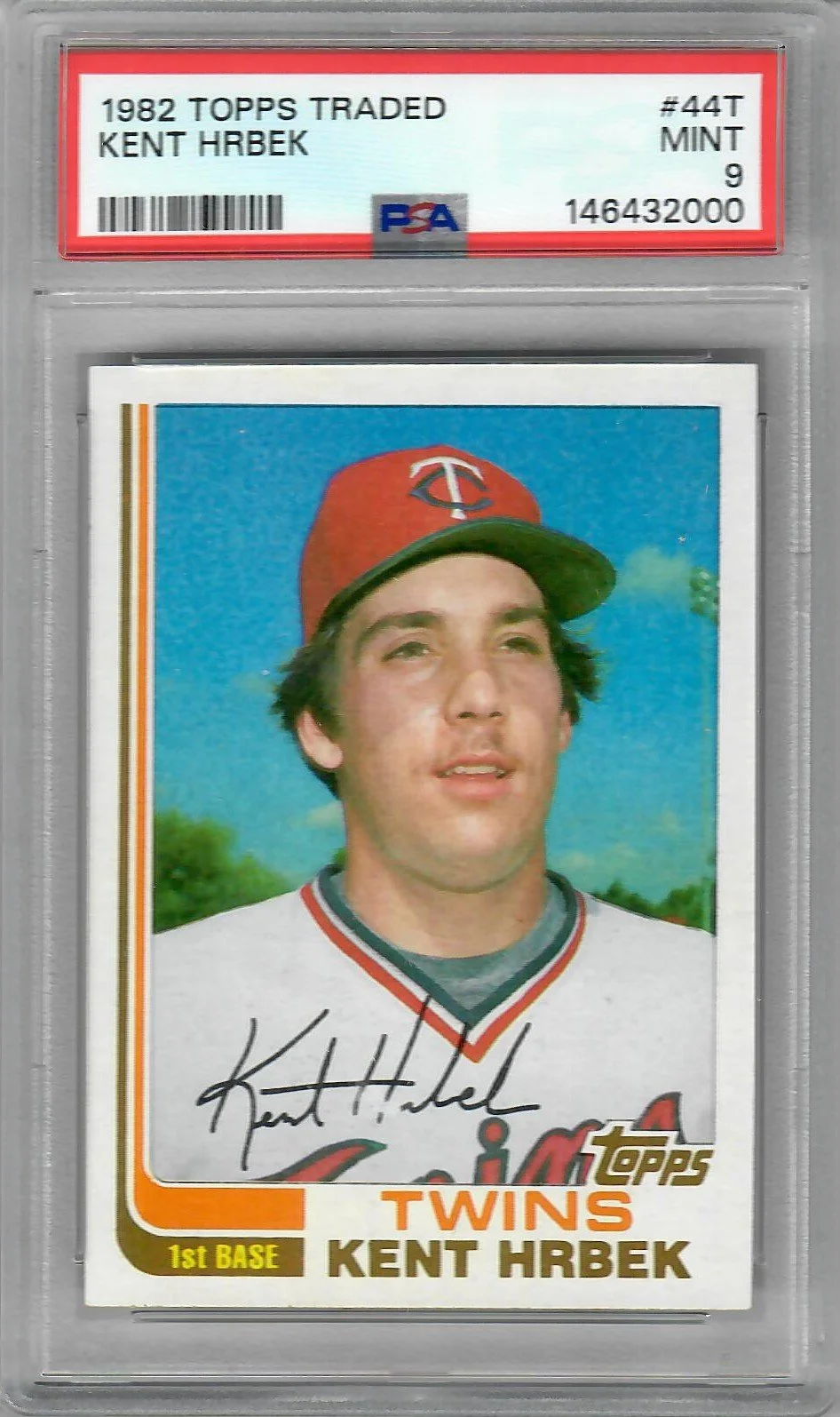 1982 Topps Traded Kent Hrbek