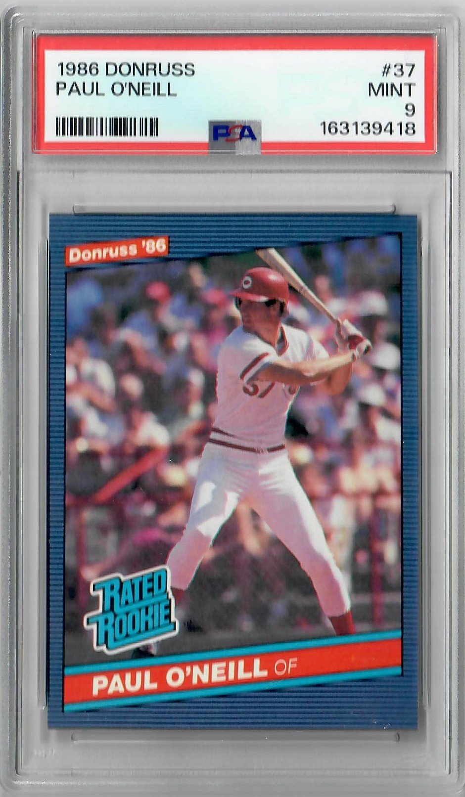 1986 Donruss Paul O'Neill