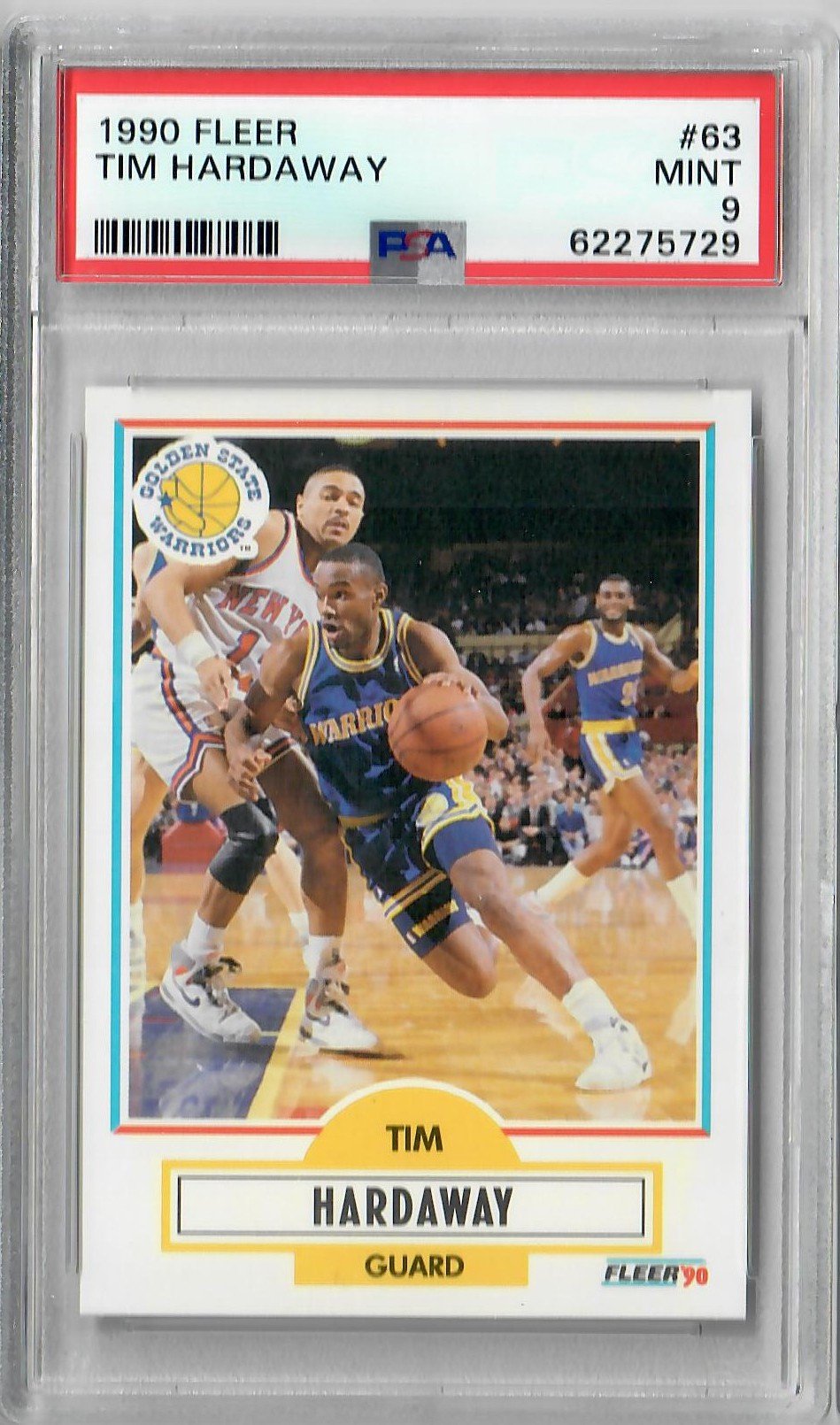 1990 Fleer Tim Hardaway