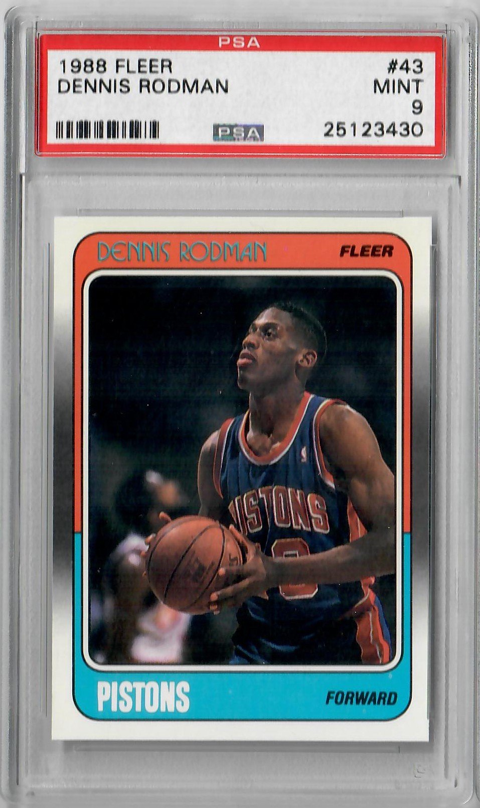 1988 Fleer Dennis Rodman