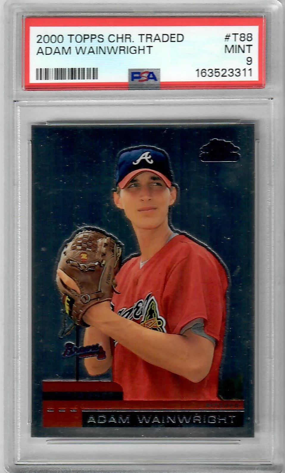 2000 Topps Chrome Traded Adam Wainwright