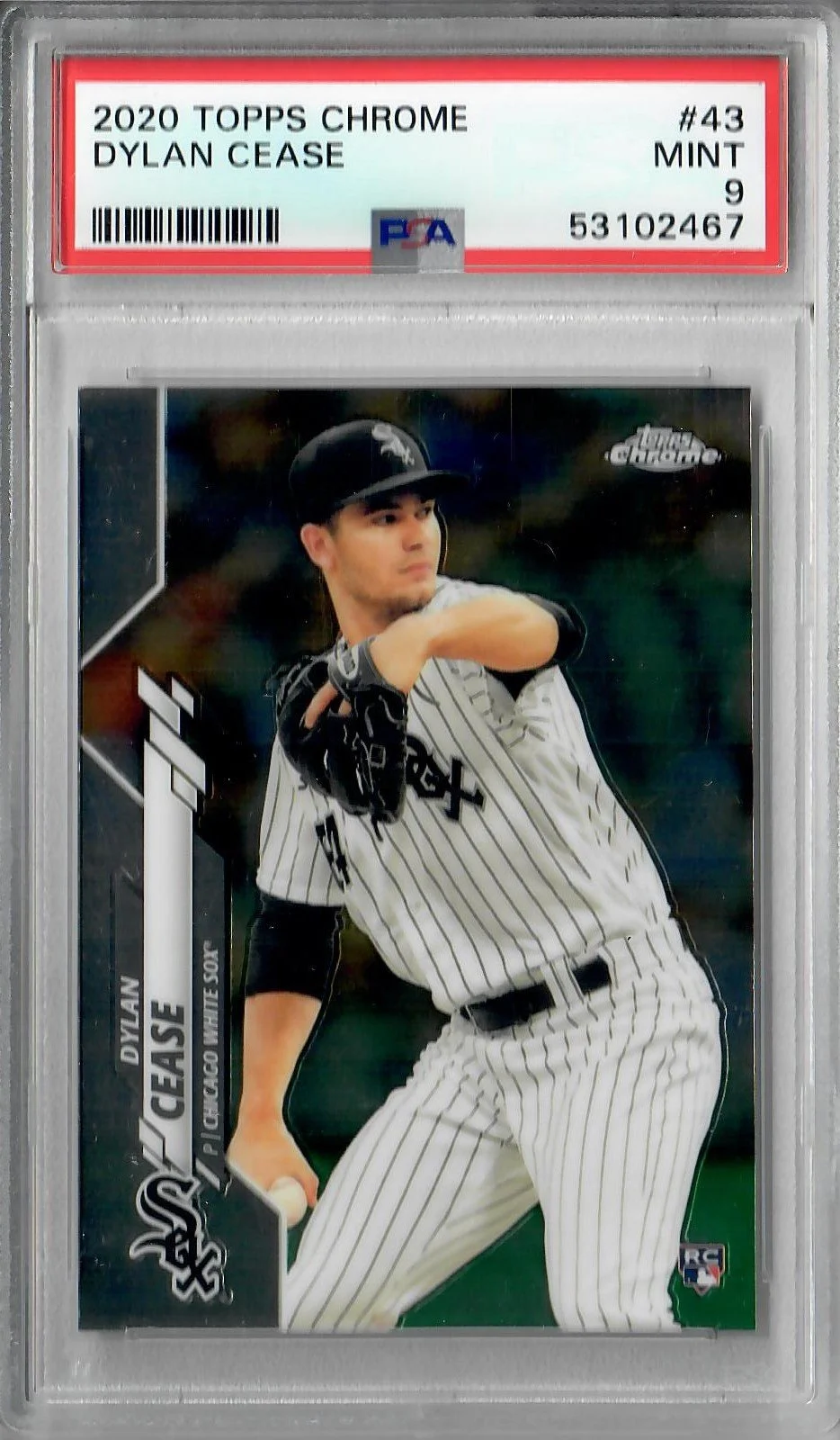 2020 Topps Chrome Dylan Cease