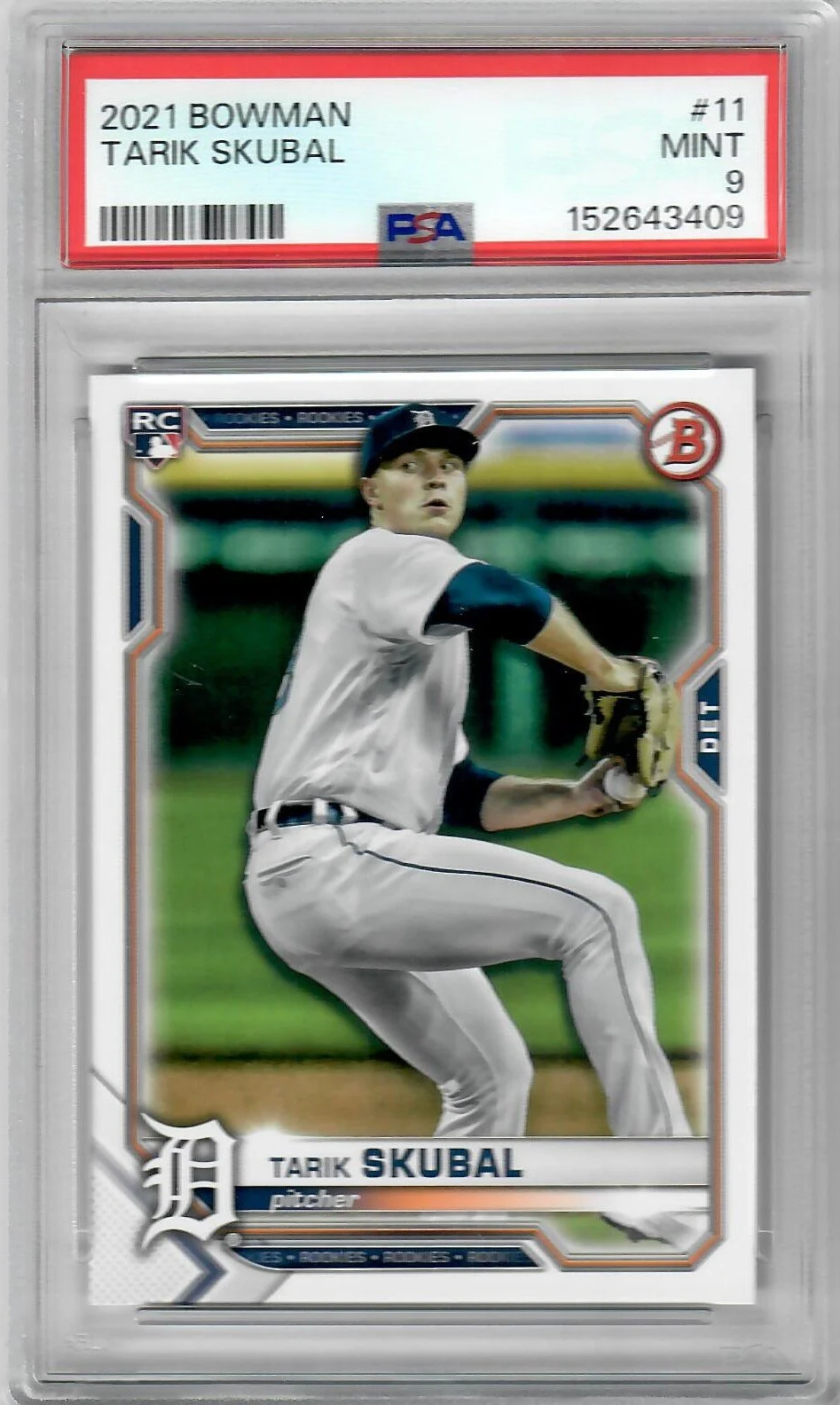 2021 Bowman Tarik Skubal