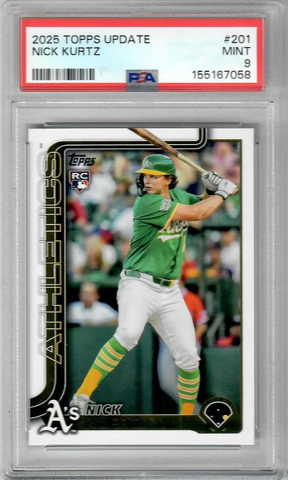 2025 Topps Update Nick Kurtz