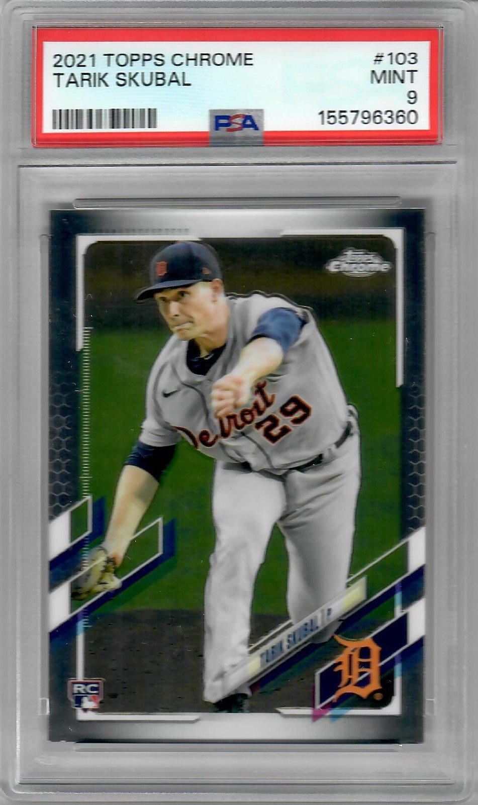 2021 Topps Chrome Tarik Skubal