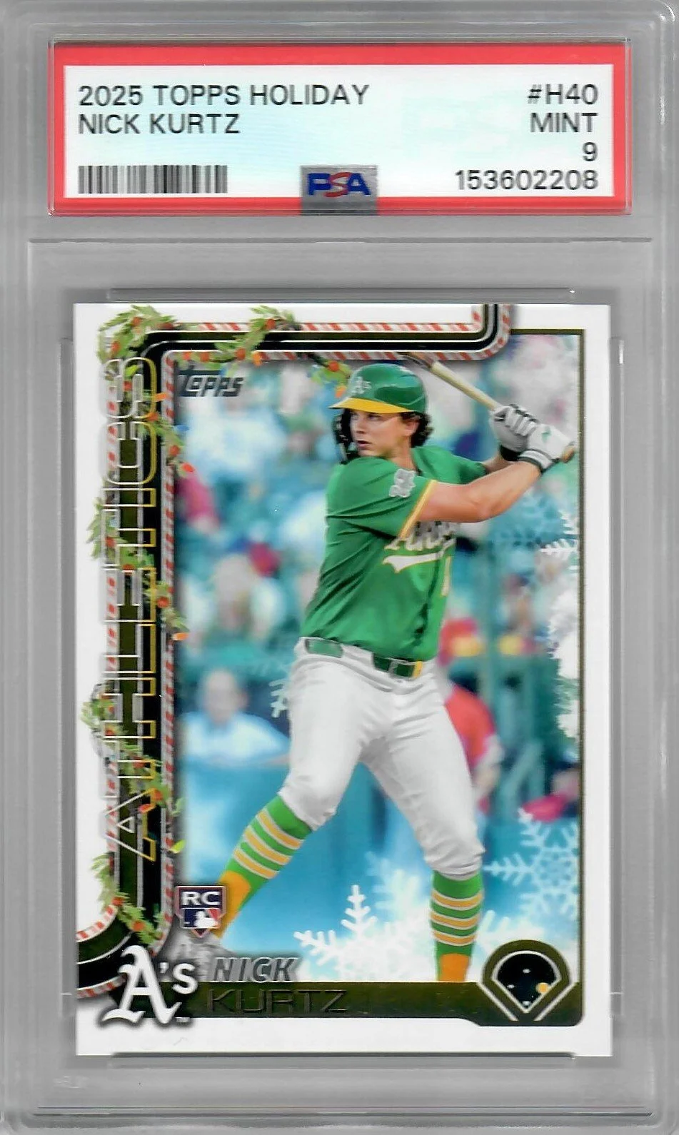 2025 Topps Holiday Nick Kurtz
