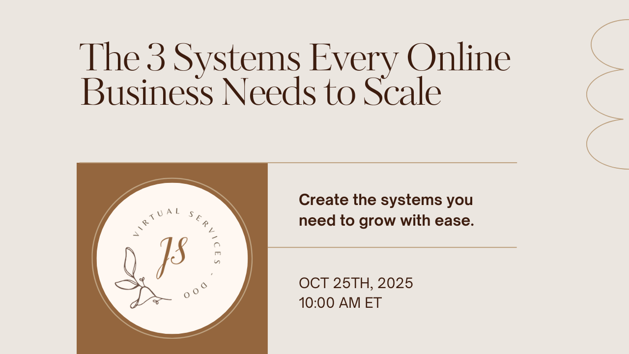The 3 Systems Every Online Business Needs to Scale