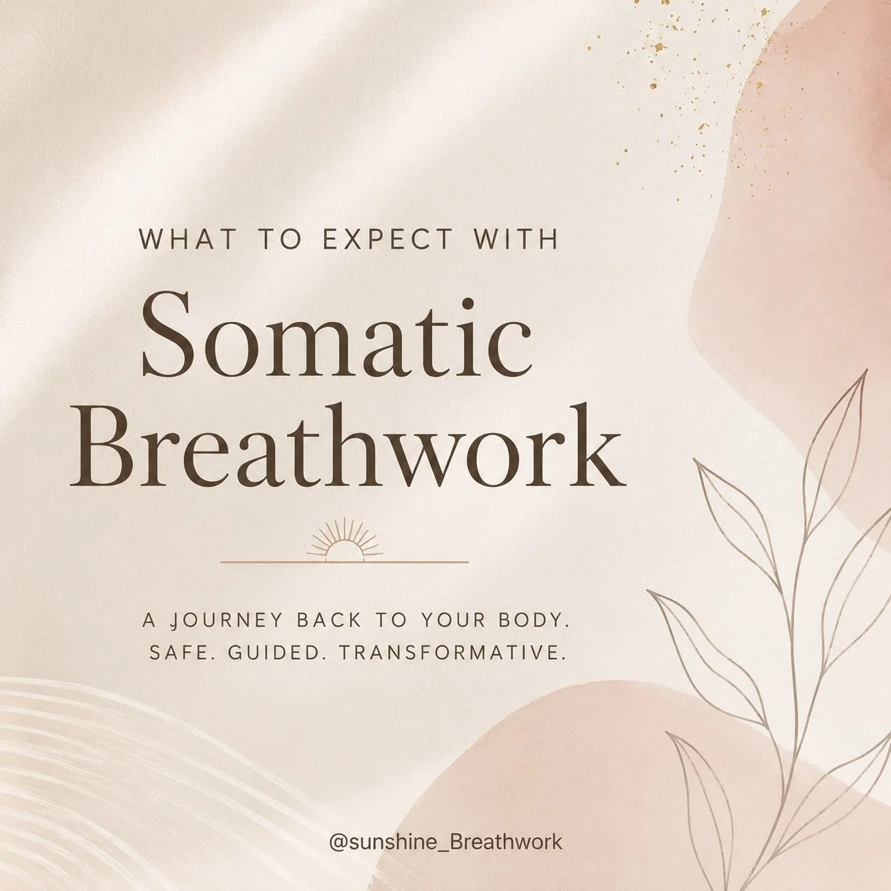 Take a peek inside a Somatic Breathwork session. ✨

Every journey is unique, but each session is intentionally designed to help you feel safe, supported, and connected to your body. We begin by grounding, move into an active clearing breath where emo