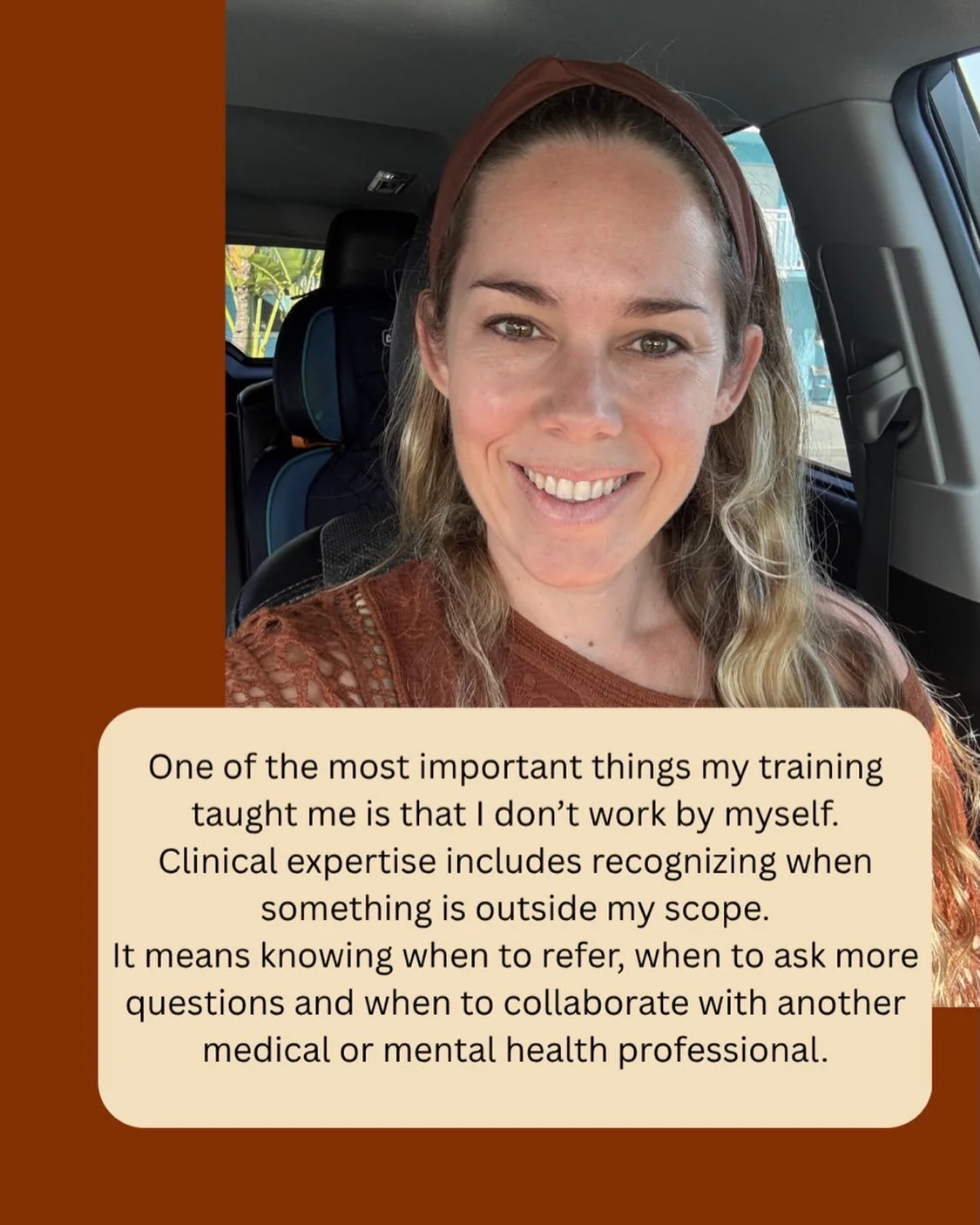 One of the greatest lessons I have learned as a dietitian is that being knowledgeable does not mean having every answer.

It means listening closely. Asking better questions. Recognizing when someone needs support beyond what I can provide. And carin