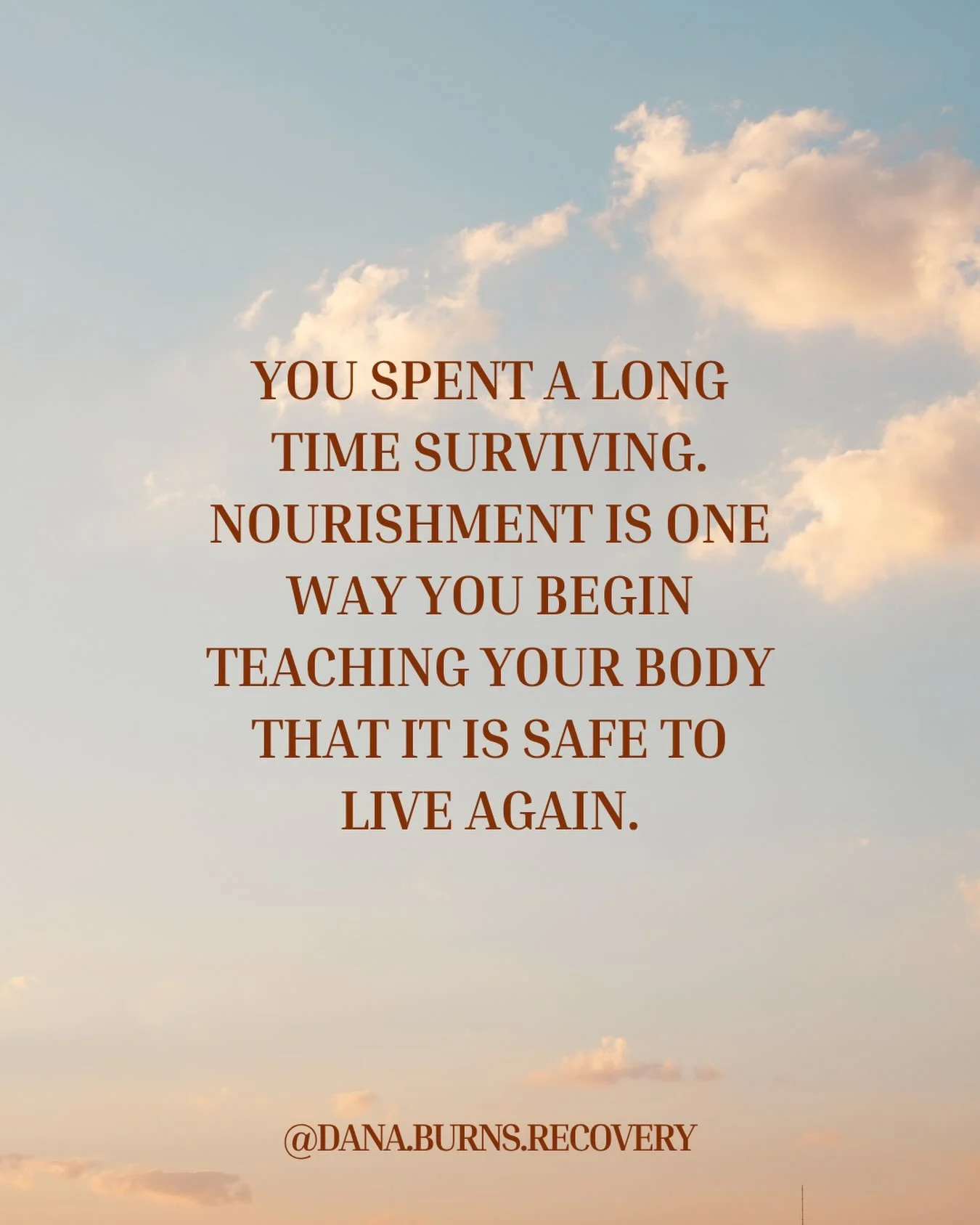 Your nervous system is always searching for signs of safety. 

Regular, balanced nourishment gives your body the consistency it may have been missing, helping support steadier energy, mood, and stress responses. 

Psychologically, predictability buil