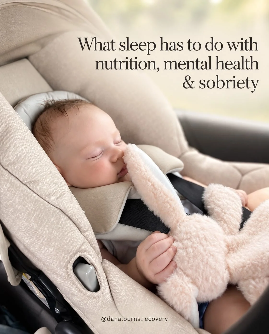 Sleep is the foundation of mental health, nutrition and long term sobriety.

When you are not sleeping well, your brain is doing more than simply feeling tired. Emotional regulation becomes harder, sugar cravings can intensify and your body has less 