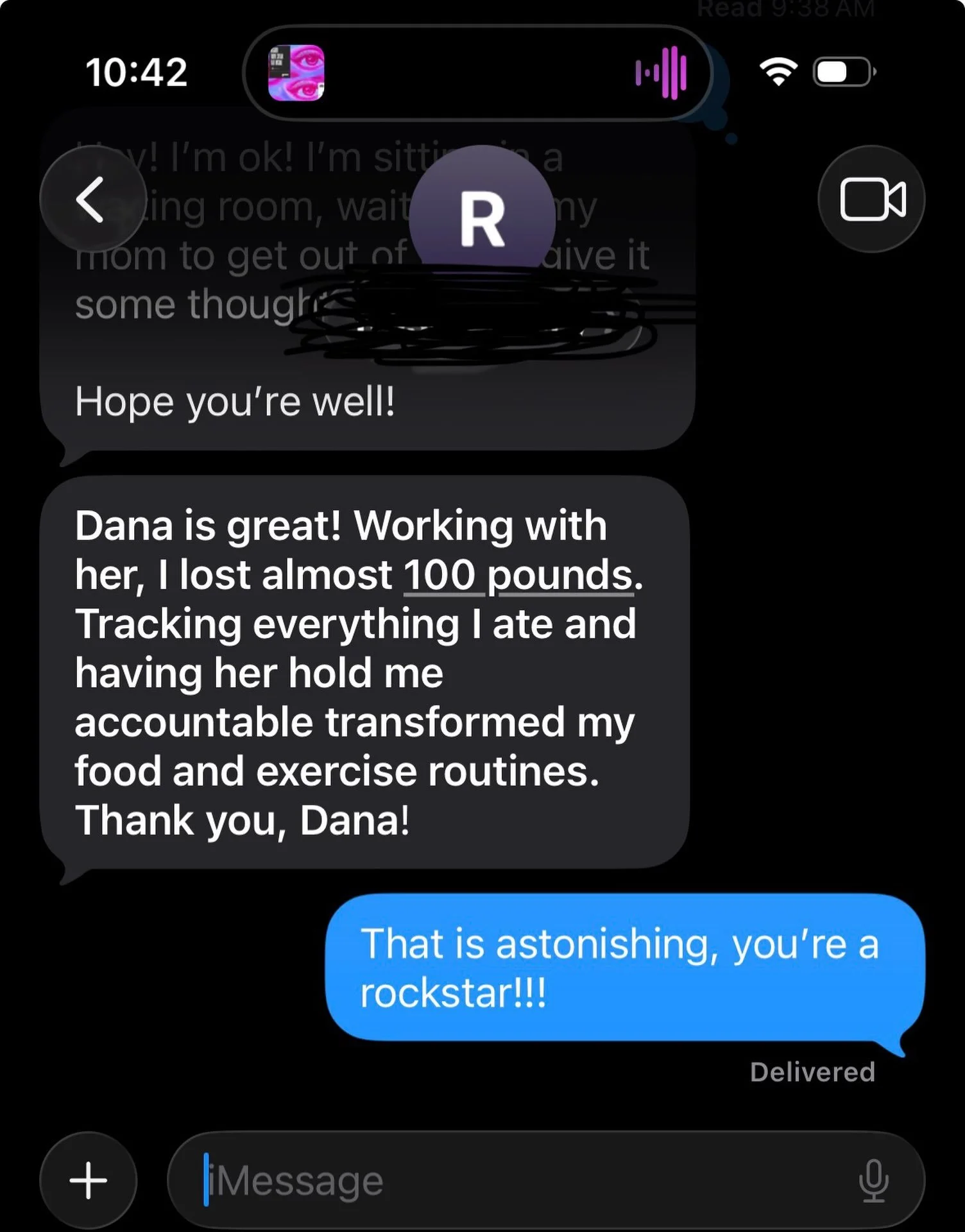 If you think she did this with peptides you&rsquo;re mistaken. This was actually pre-GLP takeover. 

I reached out for a short testimonial and DAYUM keeping the weight off like a baller. Once a client always a client. But really a friend now. 🤍

The