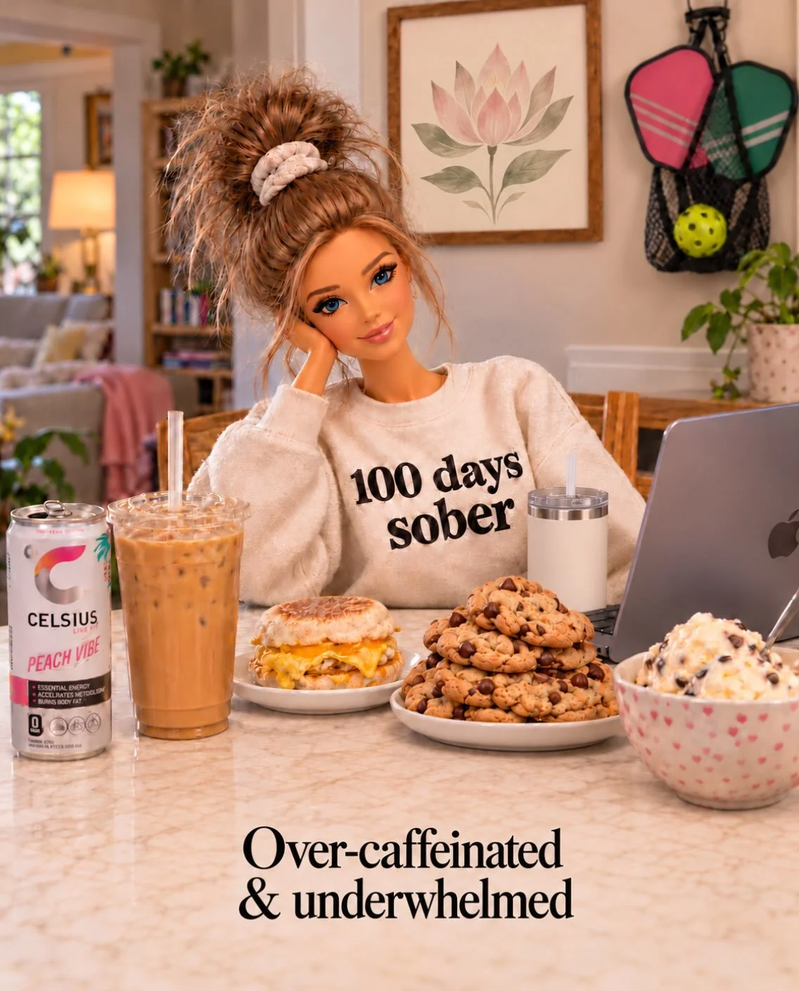 Early in sobriety and still wondering when the &ldquo;feeling amazing&rdquo; part kicks in? 🙃

Sometimes early recovery looks like iced coffee, cookies, and trying to figure out what actually helps your body and brain feel supported.

Good news is y