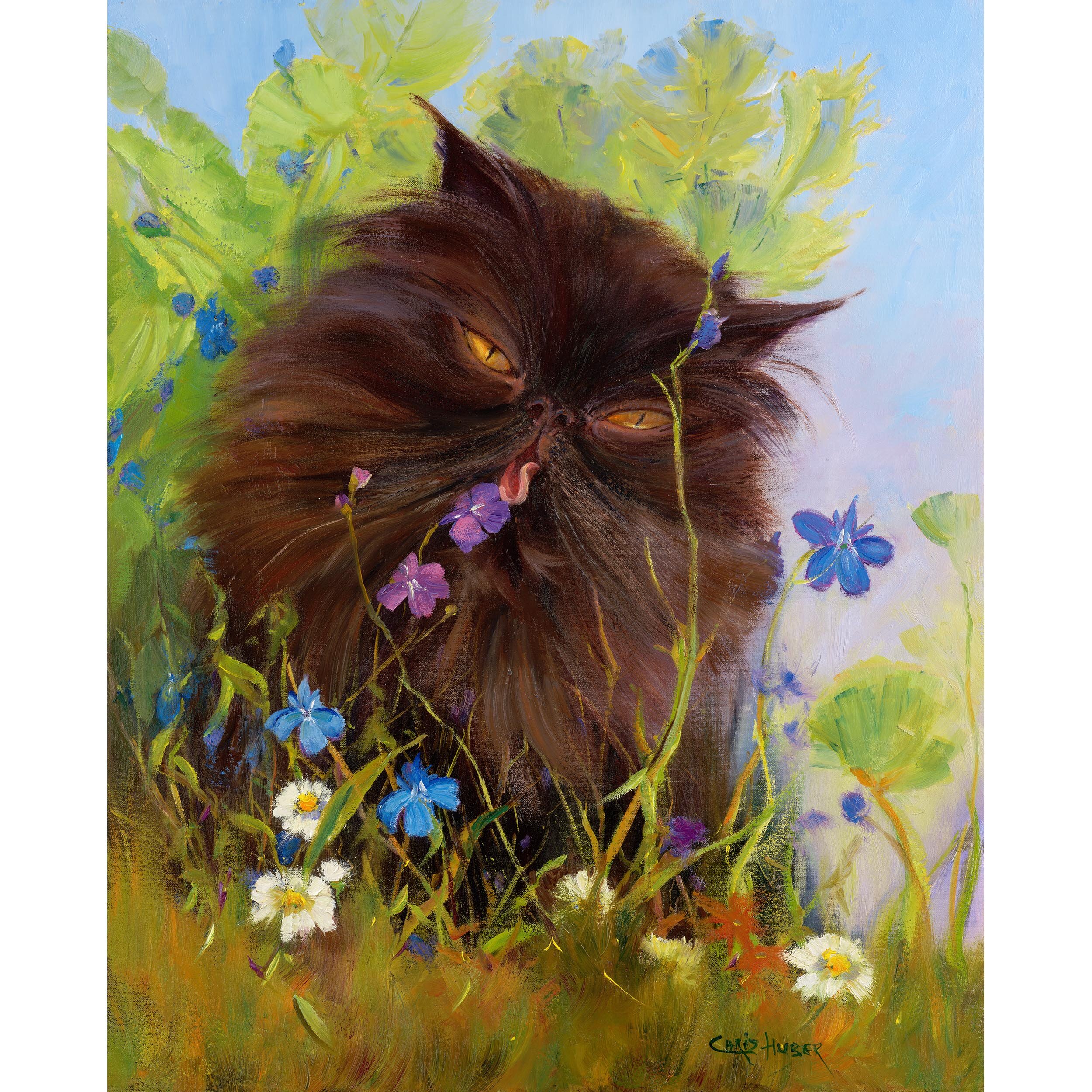 Who is eating my flowers