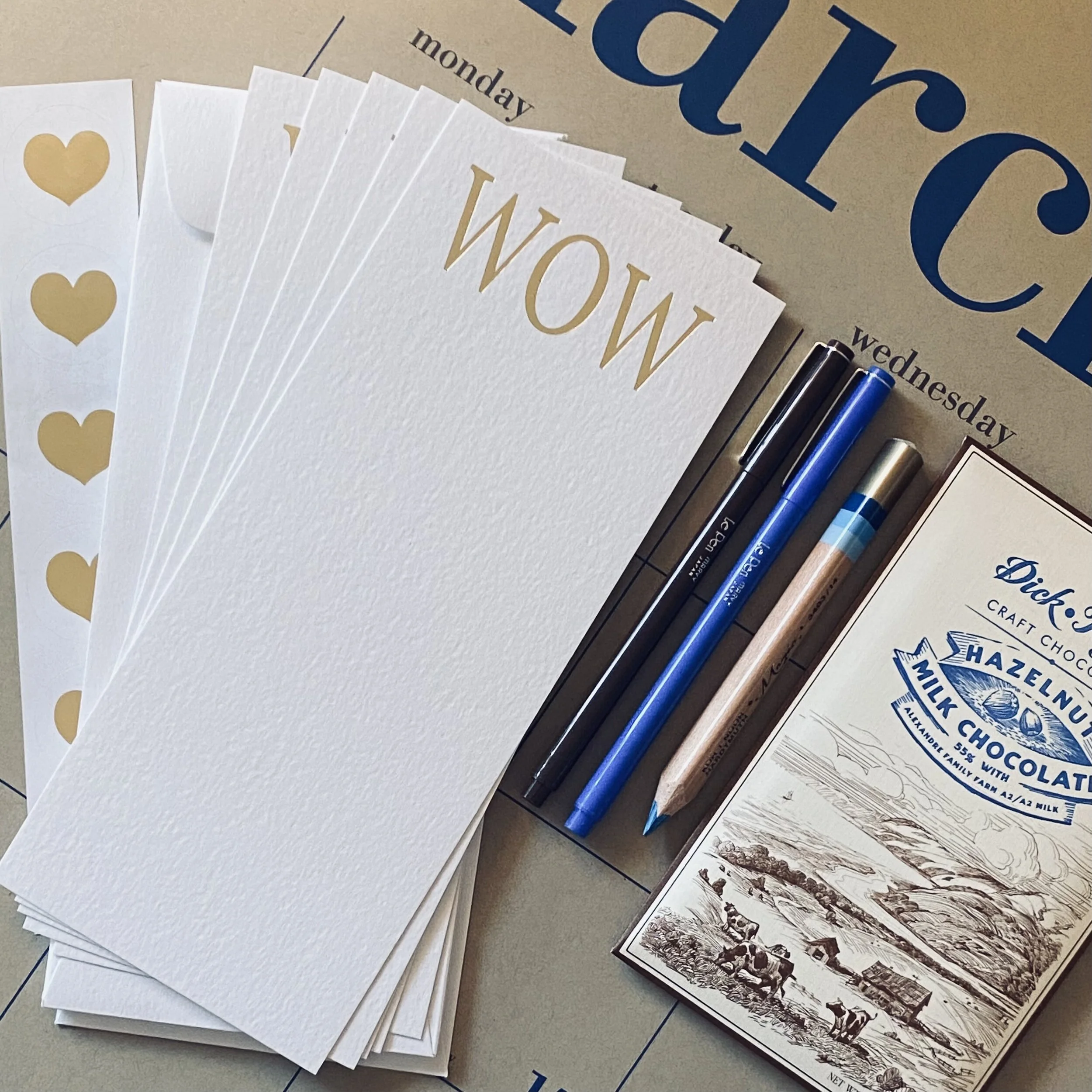 WOW! Letterpress Notecard Set