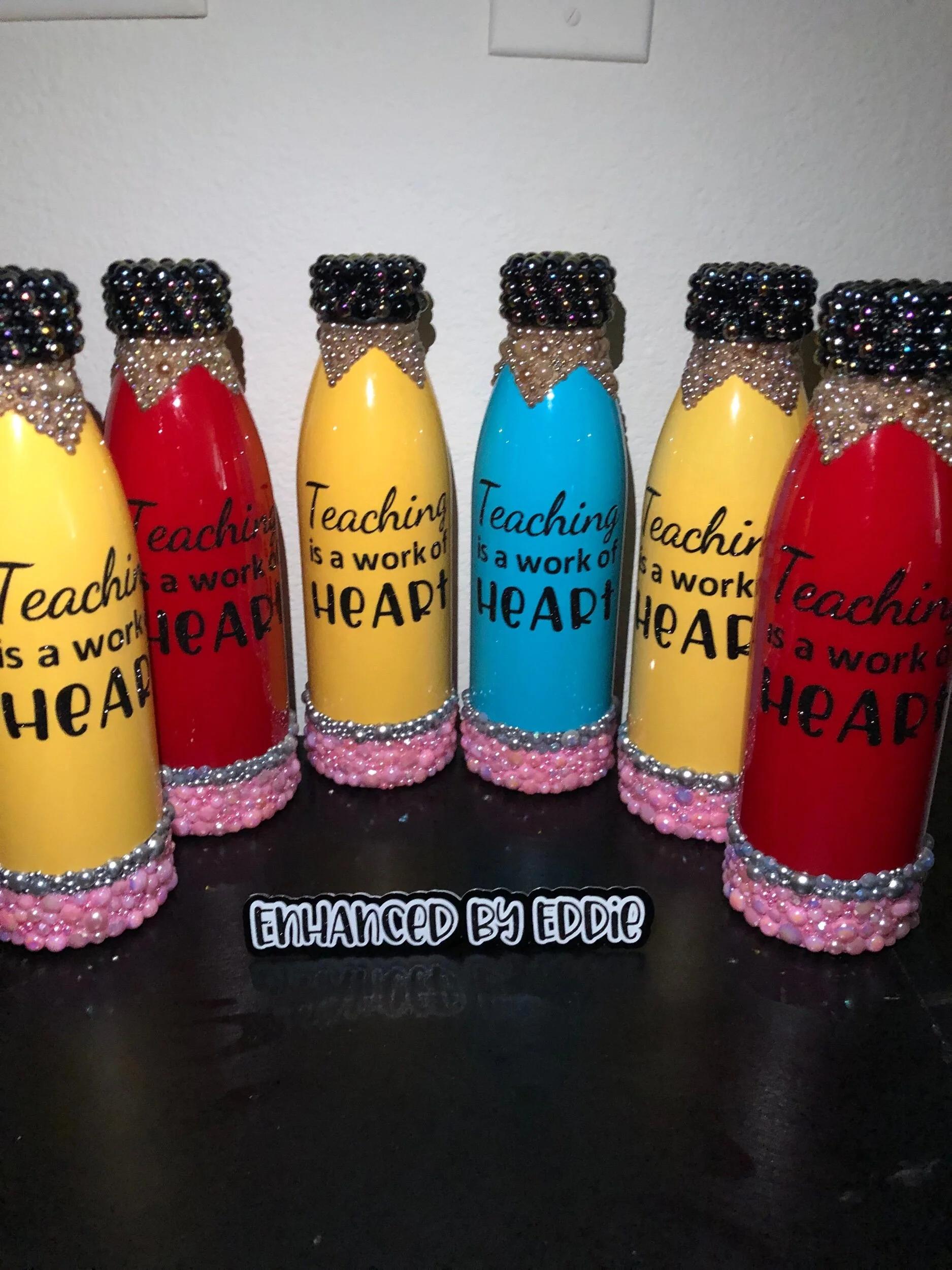 Teacher Pencil Tumbler