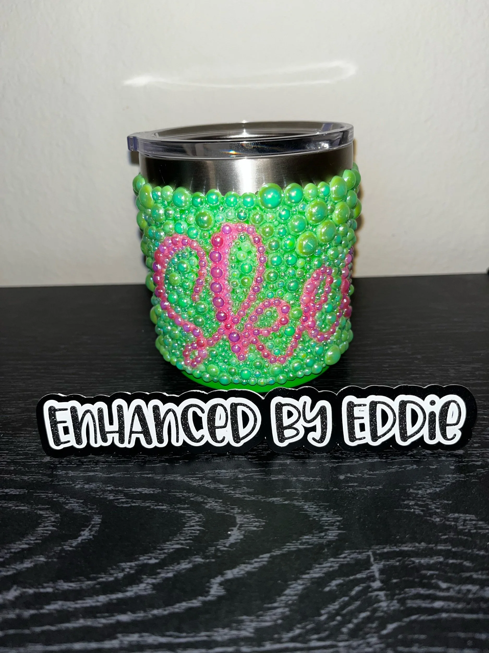 Green Skee Wee Lowball Tumbler