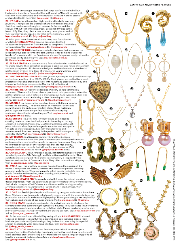 Display of various jewelry pieces including earrings, necklaces, rings, bracelets, and pendants, featuring gold, silver, pearls, gemstones, and enamel designs.