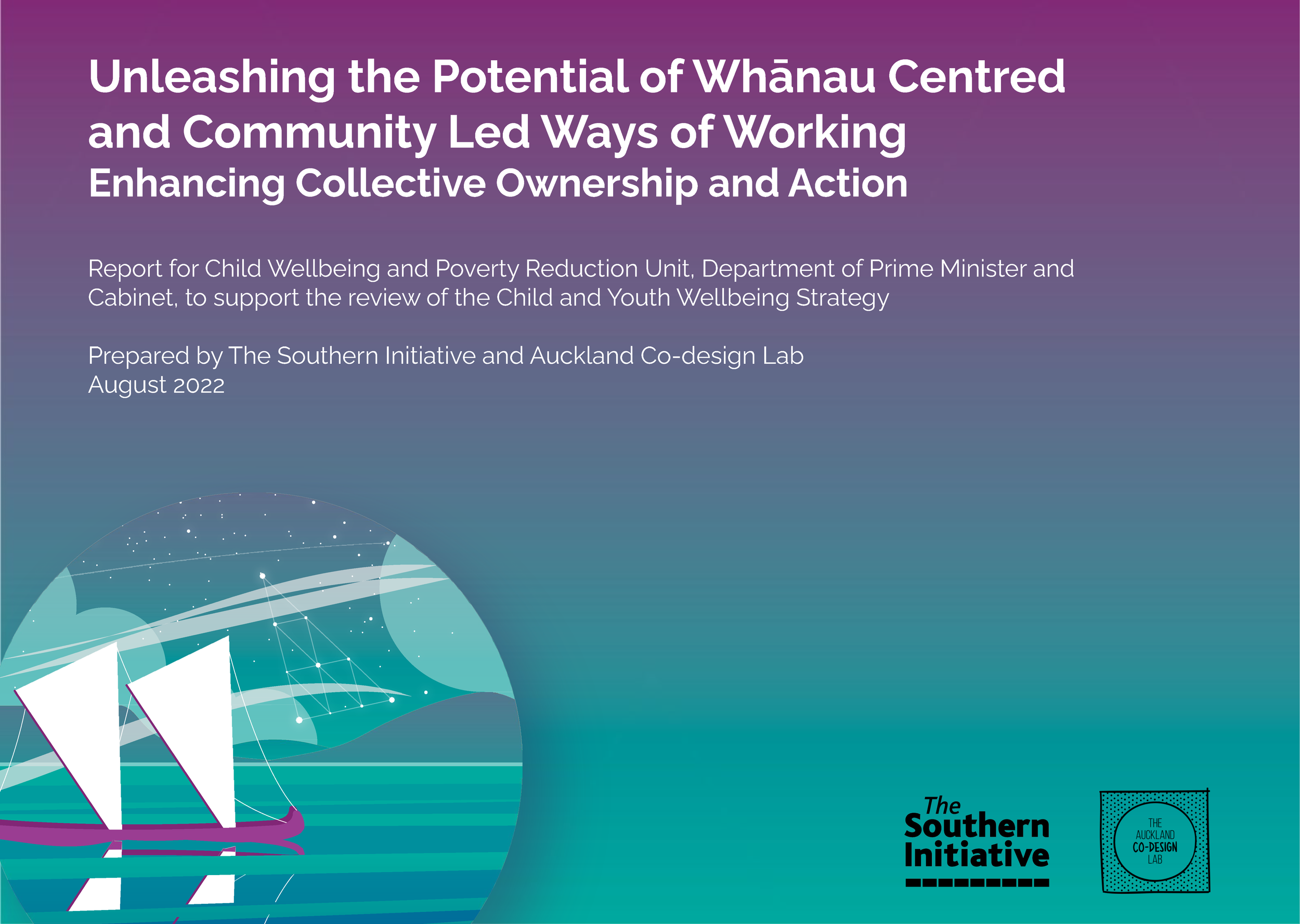 TSI CYWS Review - Unleashing the potential of whānau centred and locally led ways of working (August 2022)_Page_01.png