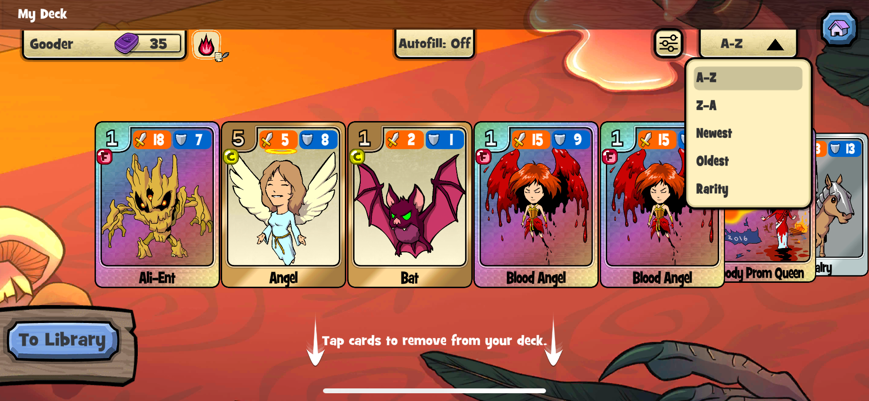 The size and layout of the screen buttons and animations were cleaned up. The Sort dropdown categories were also vetted with current Players to provide better sorting options per their feedback.