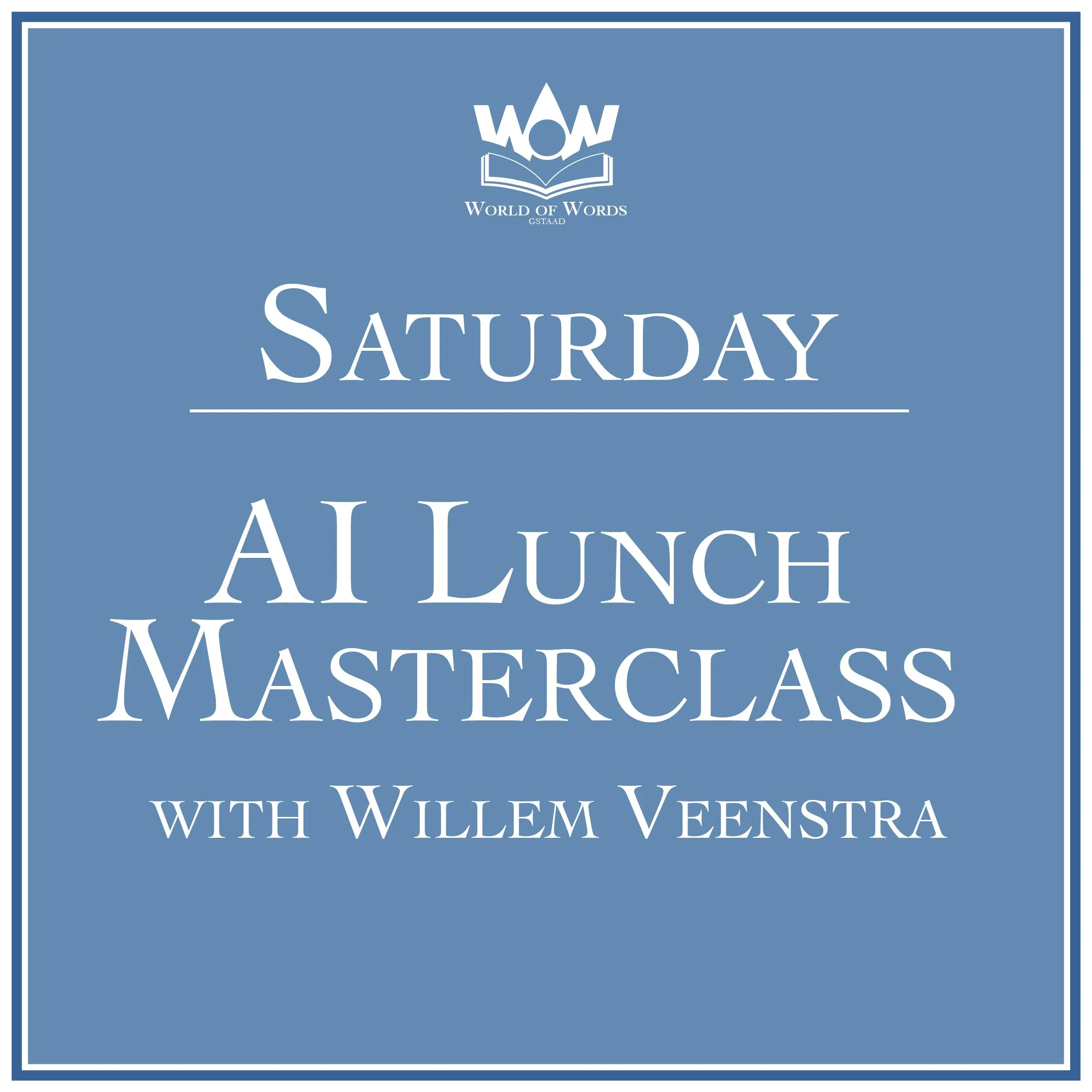 AI Masterclass + Light Lunch