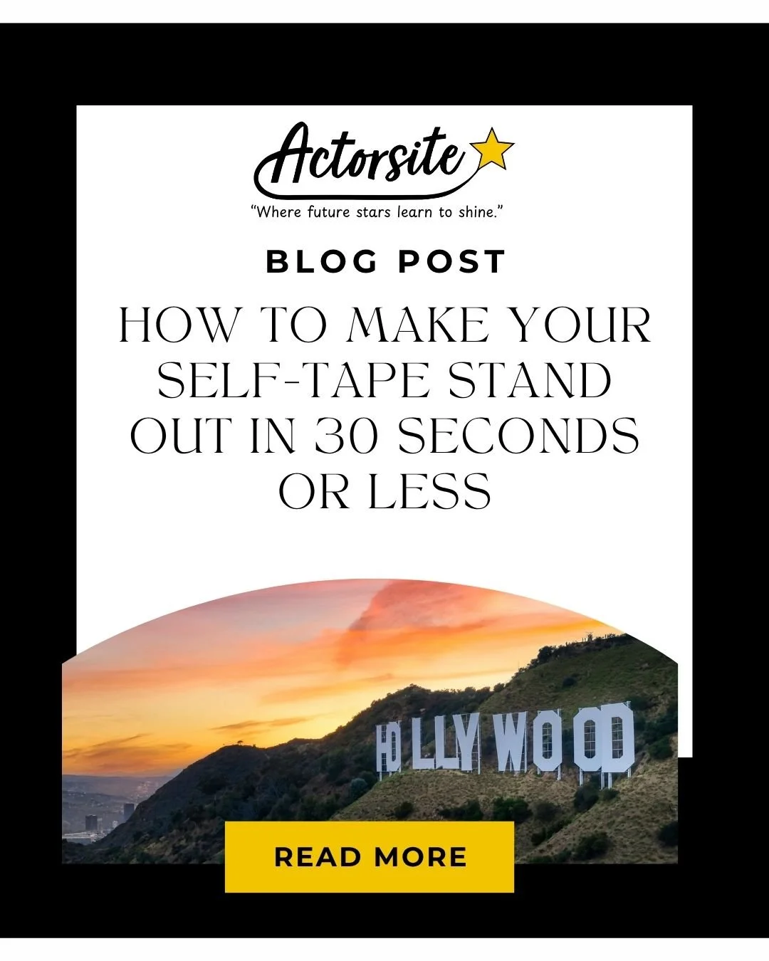 Stand Out in 30 Seconds