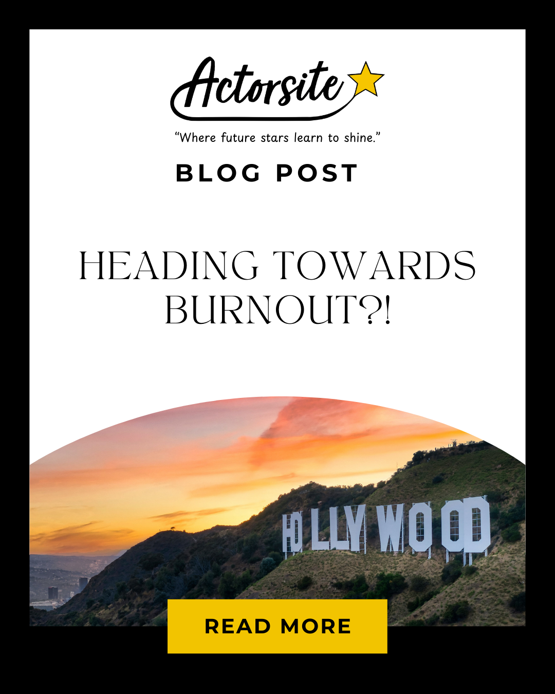 Heading Toward Burnout?