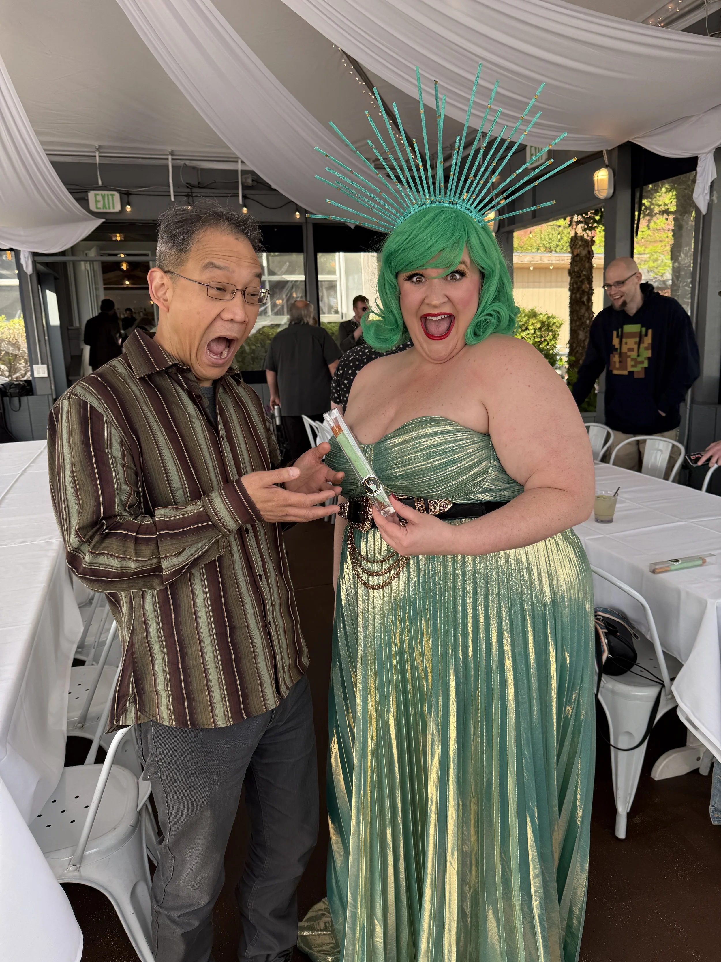 Lady Liberty Laginappe