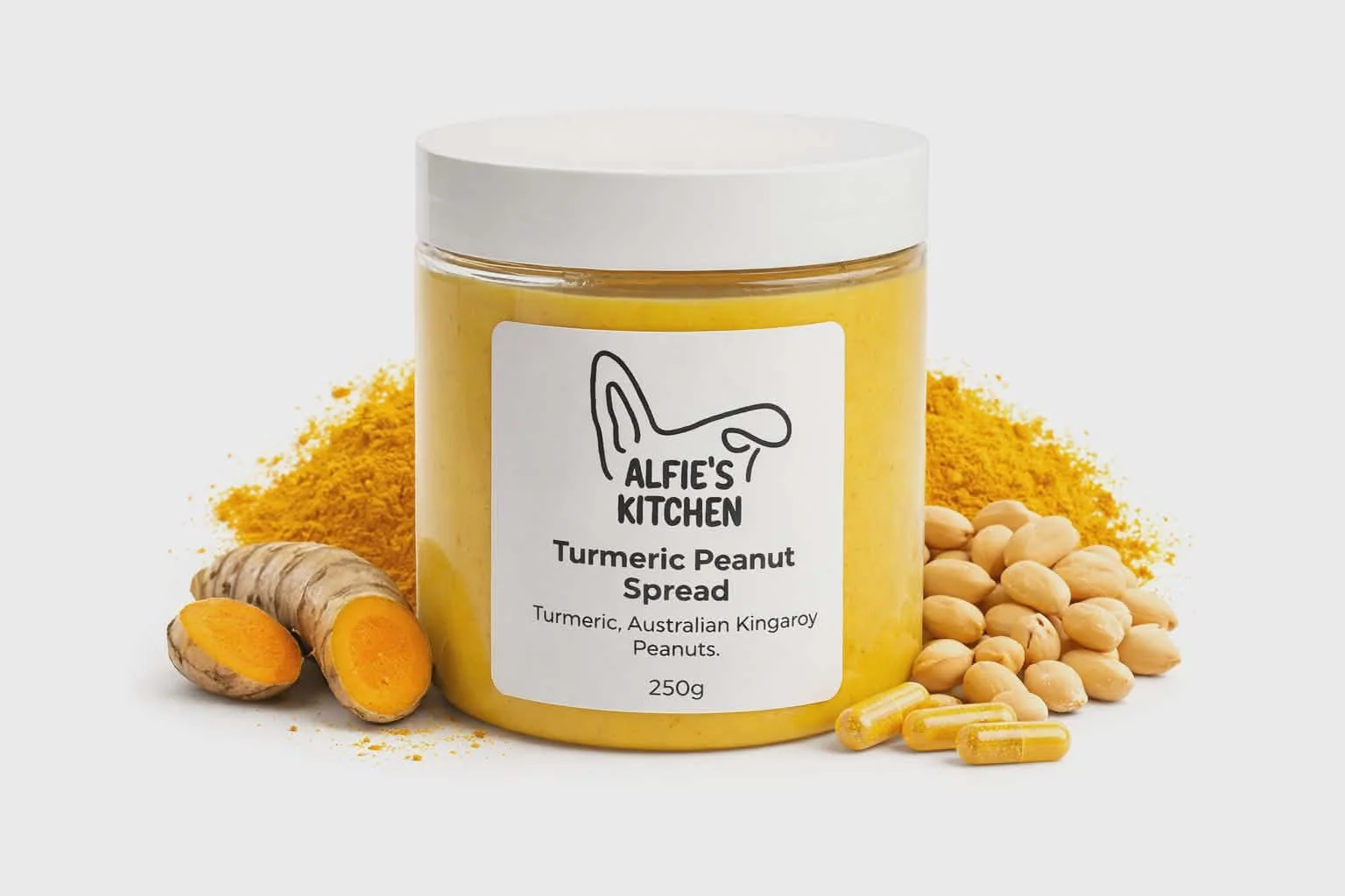 Turmeric Peanut Spread