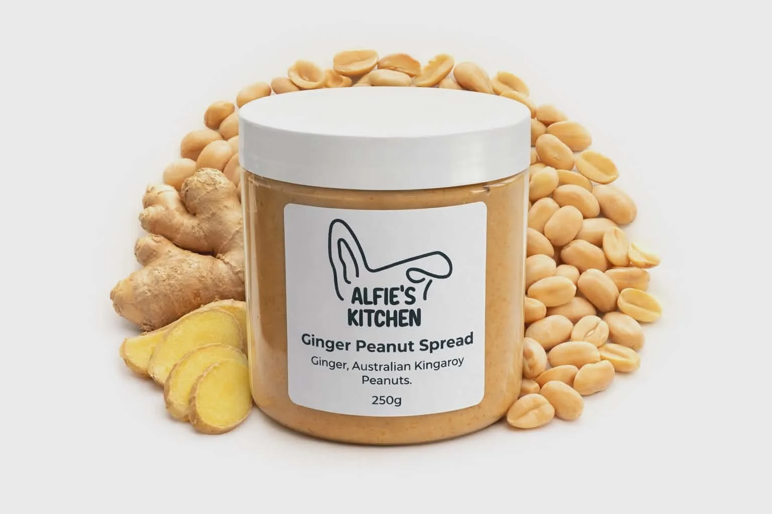 Ginger Peanut Spread