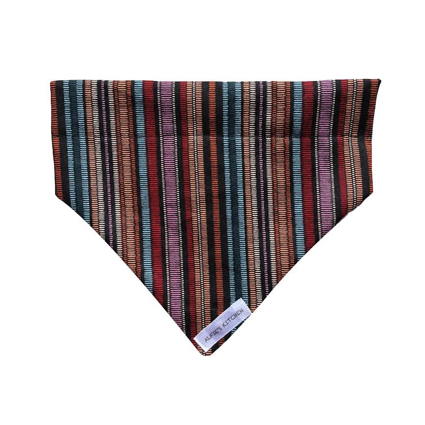 Black Striped Bandana