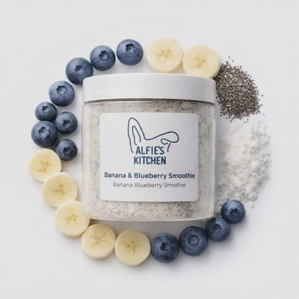 Banana + Blueberry Smoothie Mix