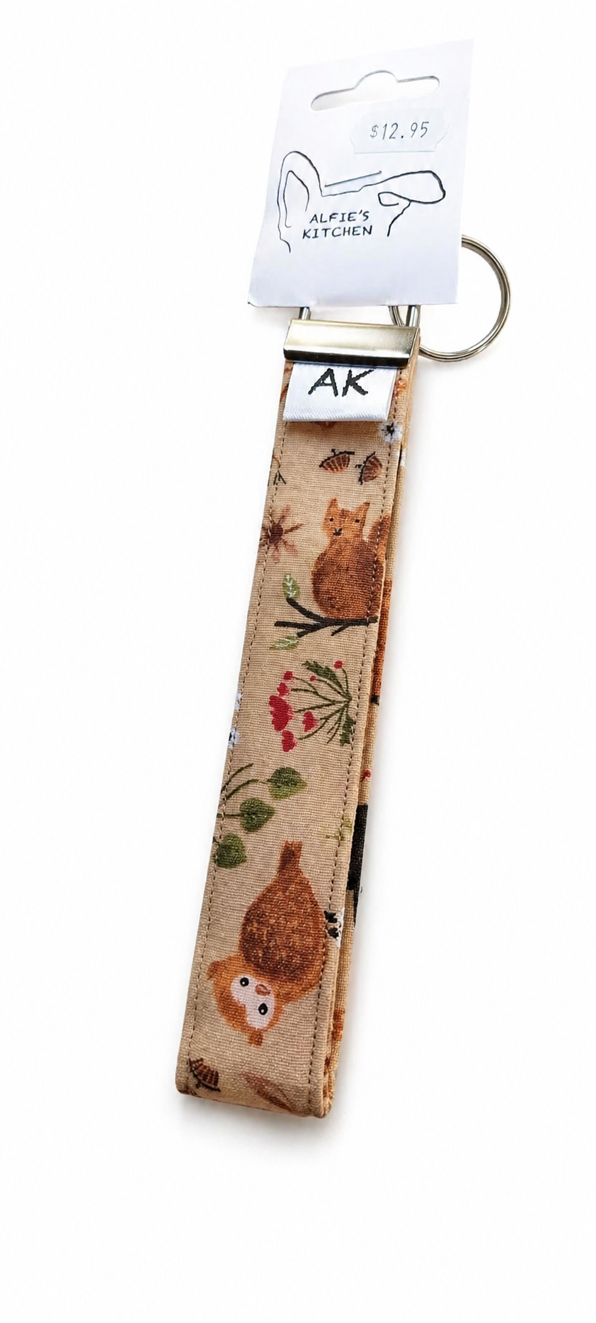 Woodland Creature Wristlet