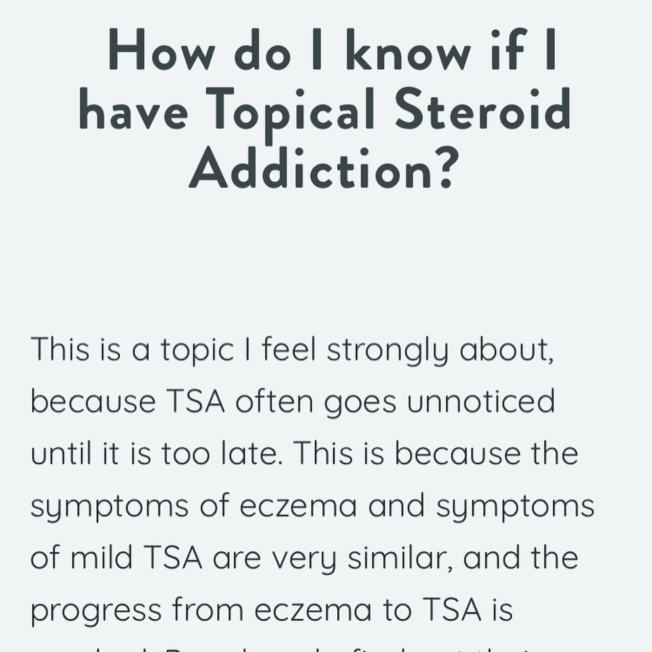 Hello everyone, I have added more articles after my last update. Some very important topics such as 

- How do I know if I have Topical steroid addiction? 
- Allergen and irritant flare checklist 
- Common misconceptions about TSW and food 
- Sun/UV/