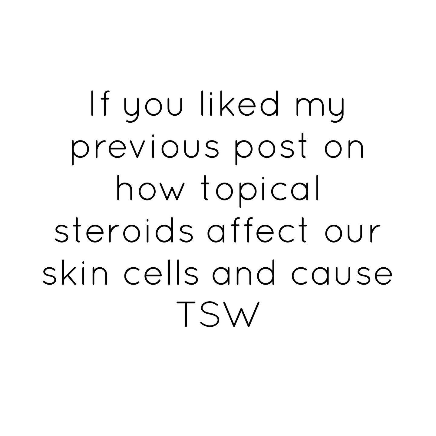 The link is in the bio. Any feedback and suggestions are welcome 😊 feel free to share the link around as well!

www.decodingtopicalsteroidwithdrawal.com